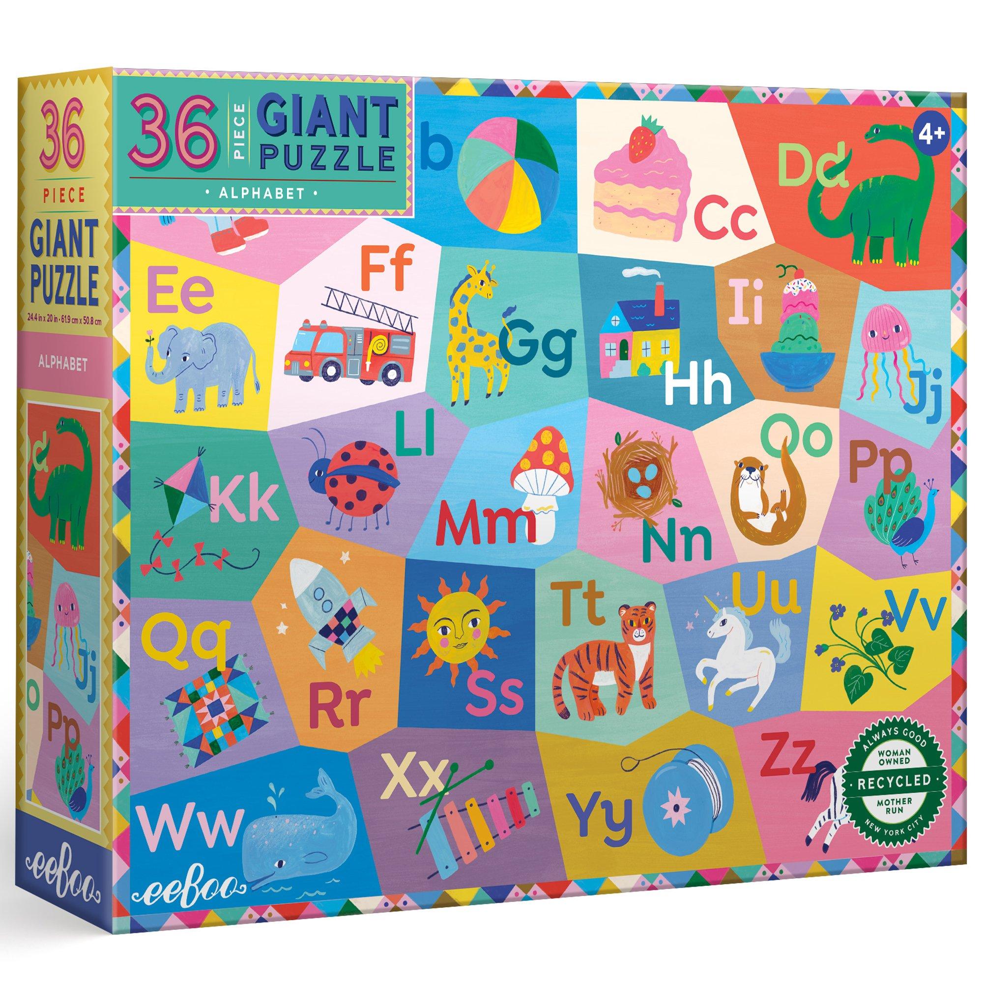 Alphabet 36 Piece Giant Puzzle
