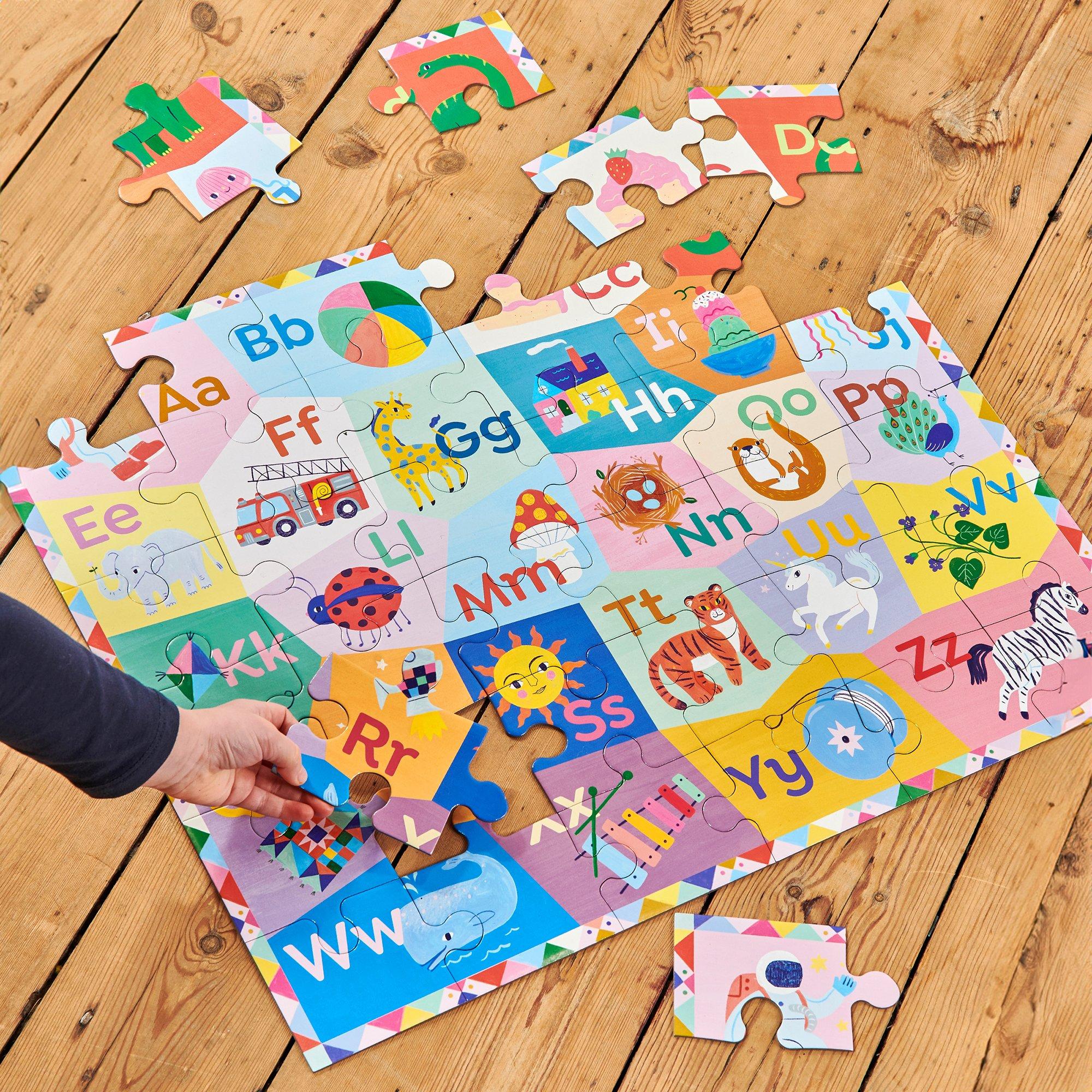 Alphabet 36 Piece Giant Puzzle image number 4