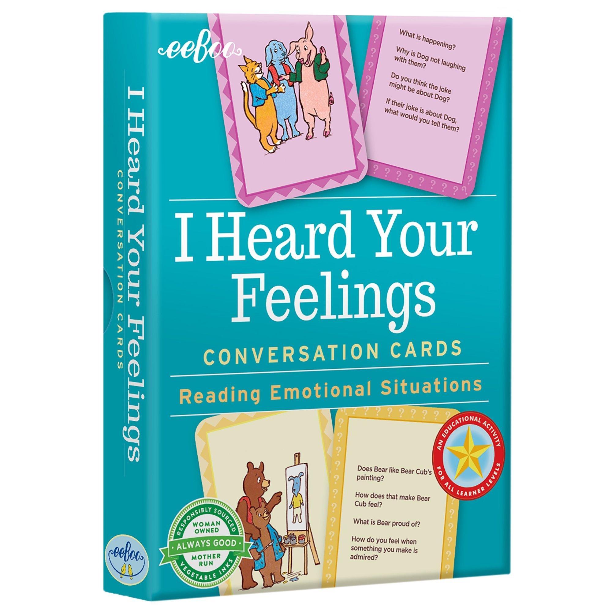 Conversation Cards: I Heard Your Feelings