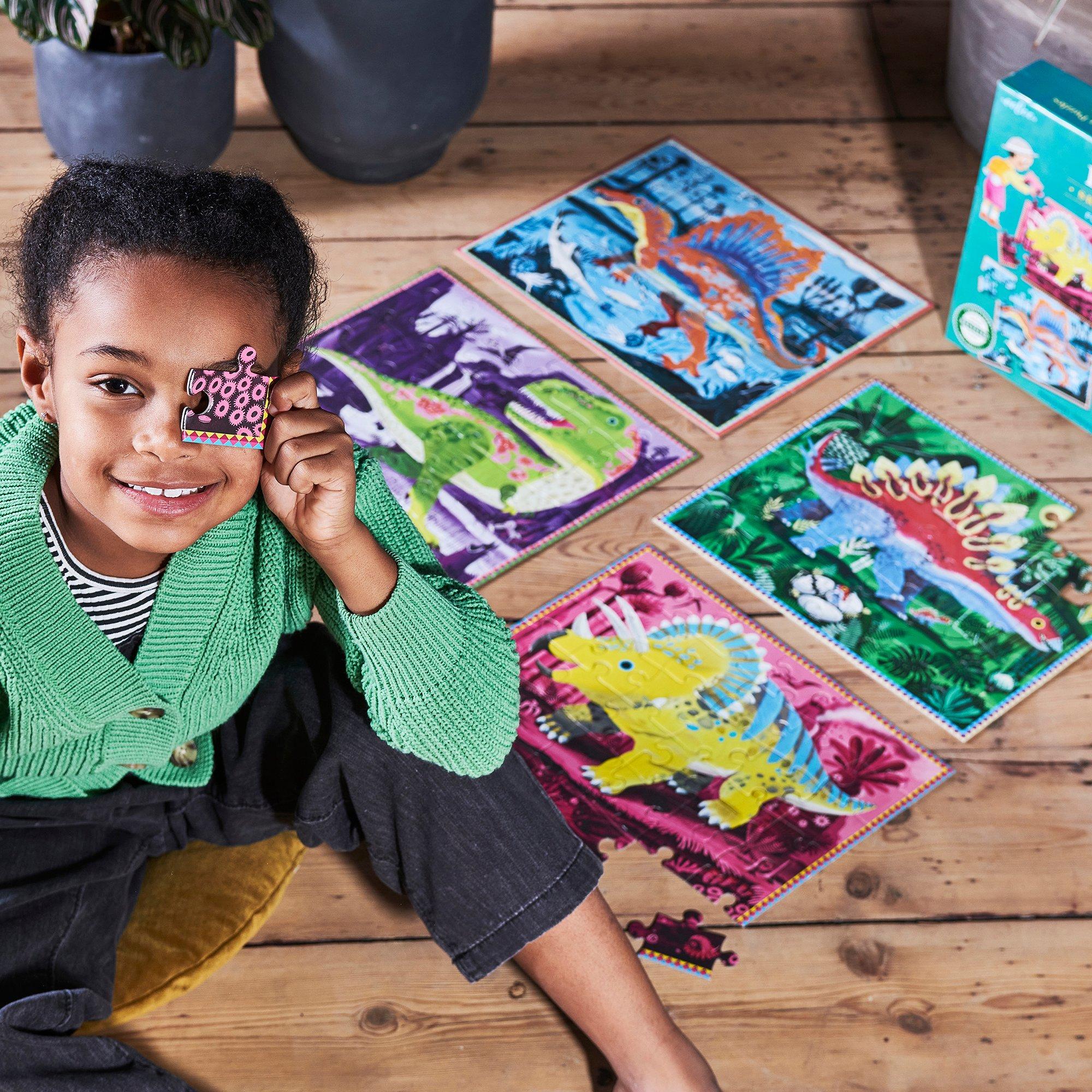 Dinosaurs Ready to Learn 36 Piece 4 Puzzle Set image number 4