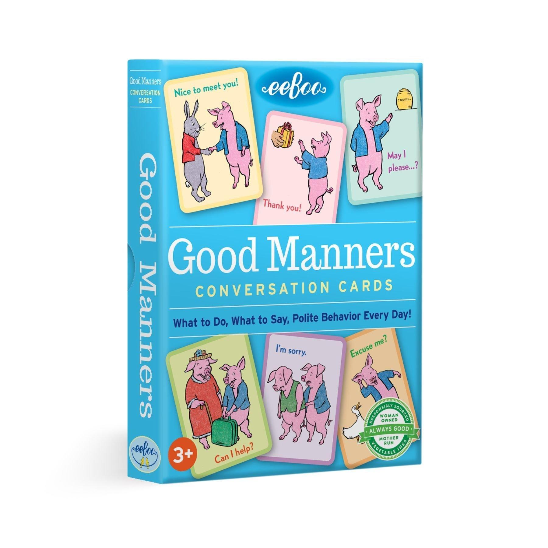 Conversation Cards: Good Manners