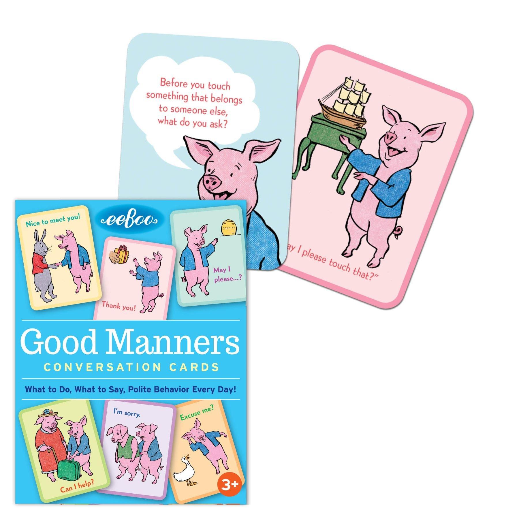 Conversation Cards: Good Manners image number 2