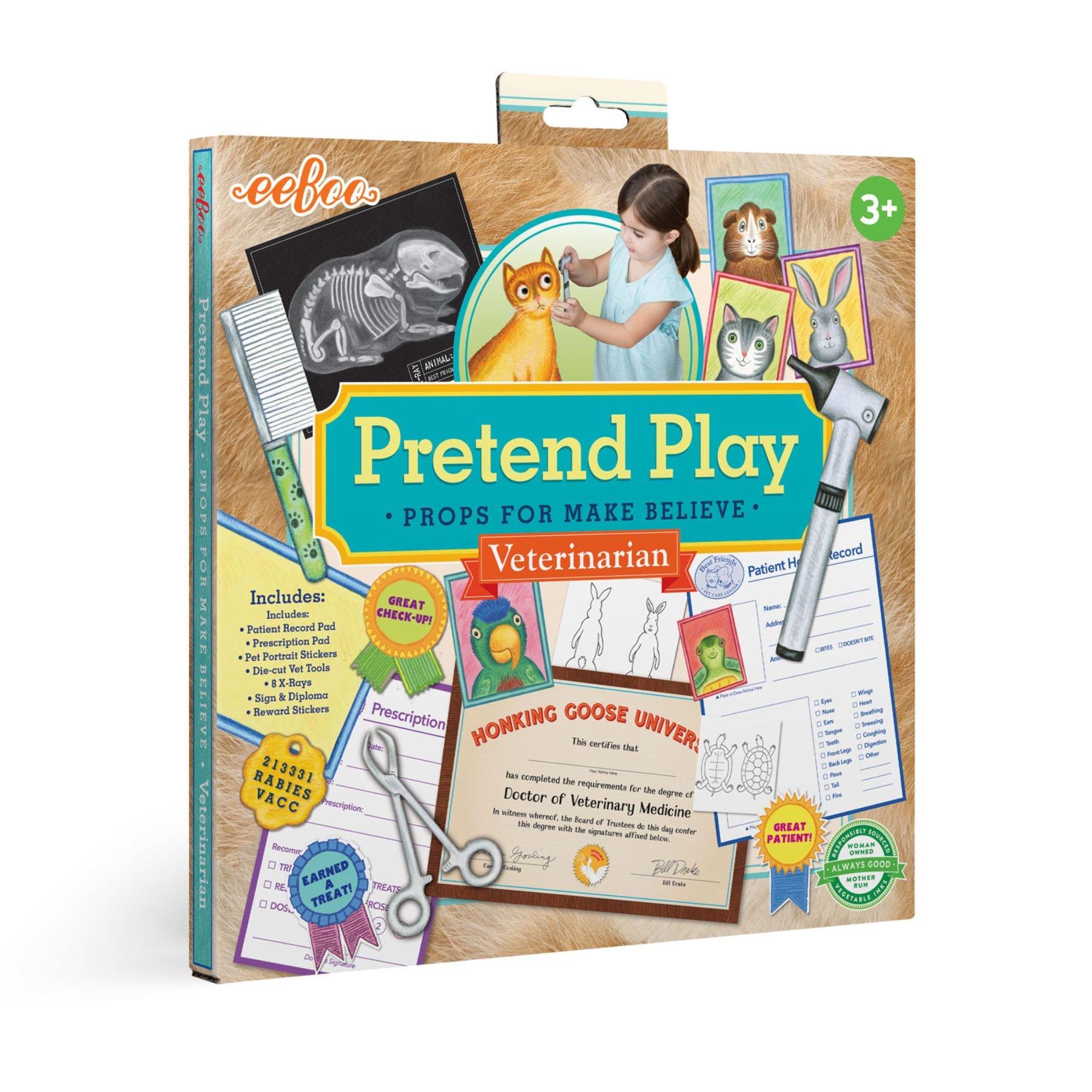 Veterinarian Pretend Play Set for Children