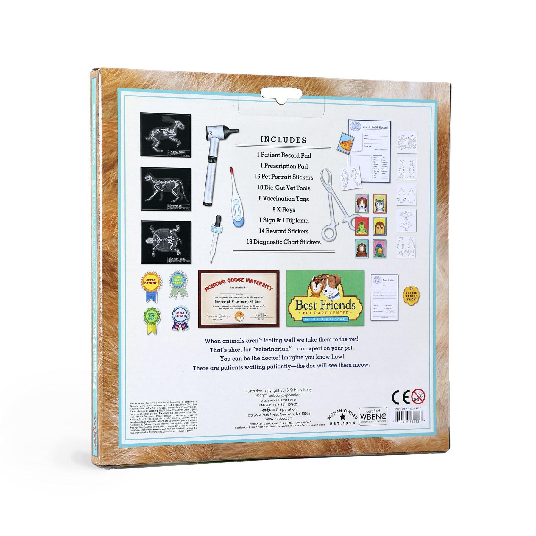 Veterinarian Pretend Play Set for Children image number 3