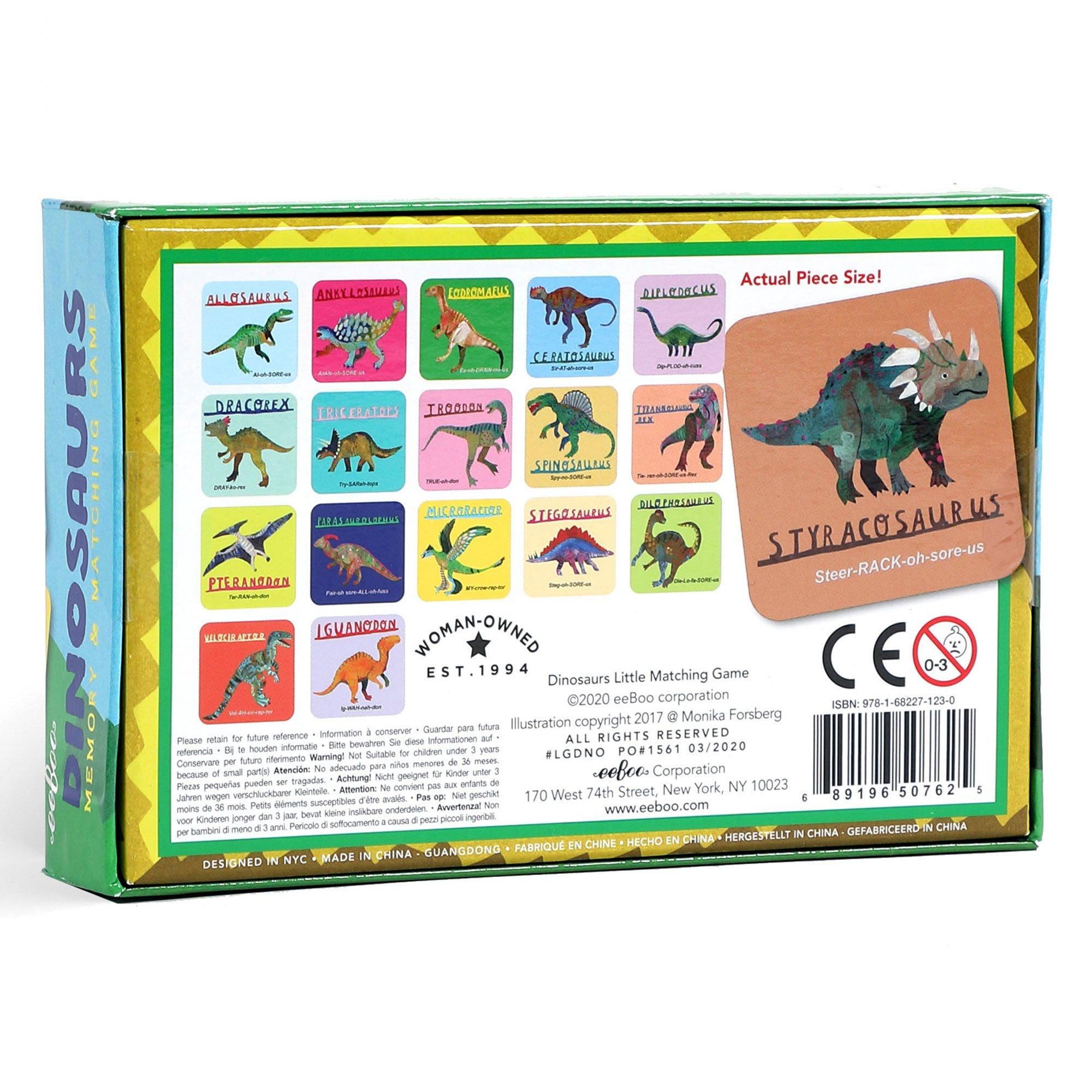 Dinosaurs Little Matching Game image number 1