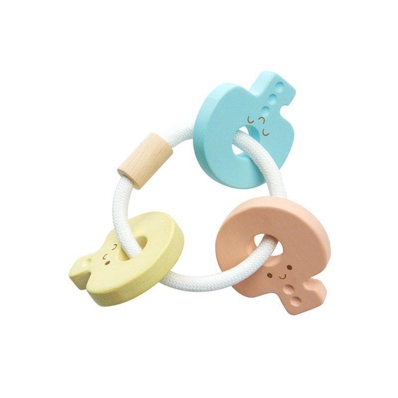 Baby Key Rattle - Pastel image number 1