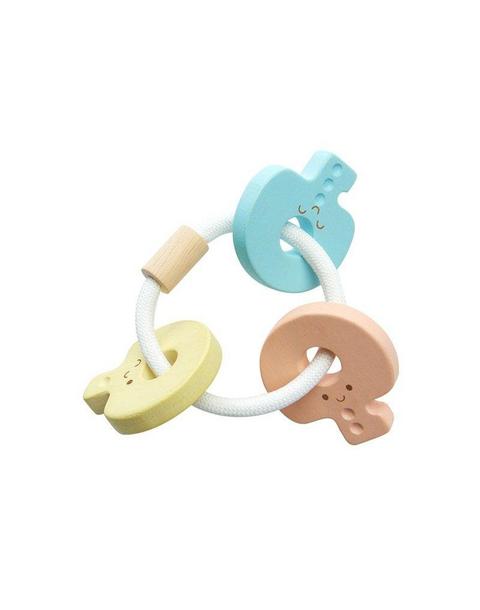 Baby Key Rattle - Pastel