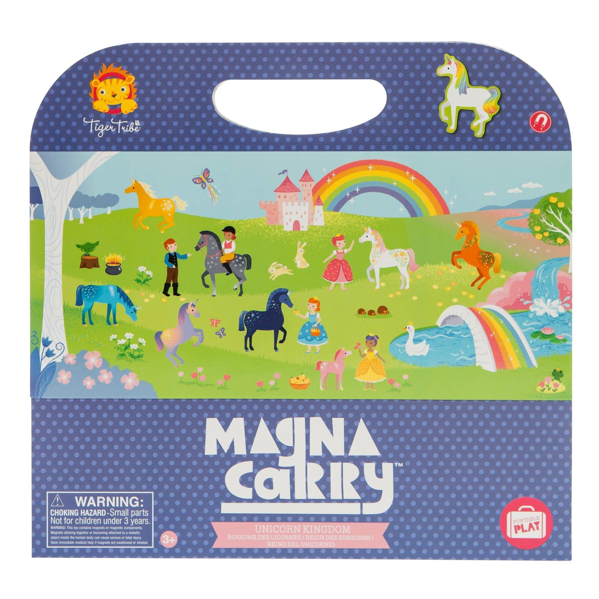 Magna Carry Magnetic Play Scene: Unicorn Kingdom