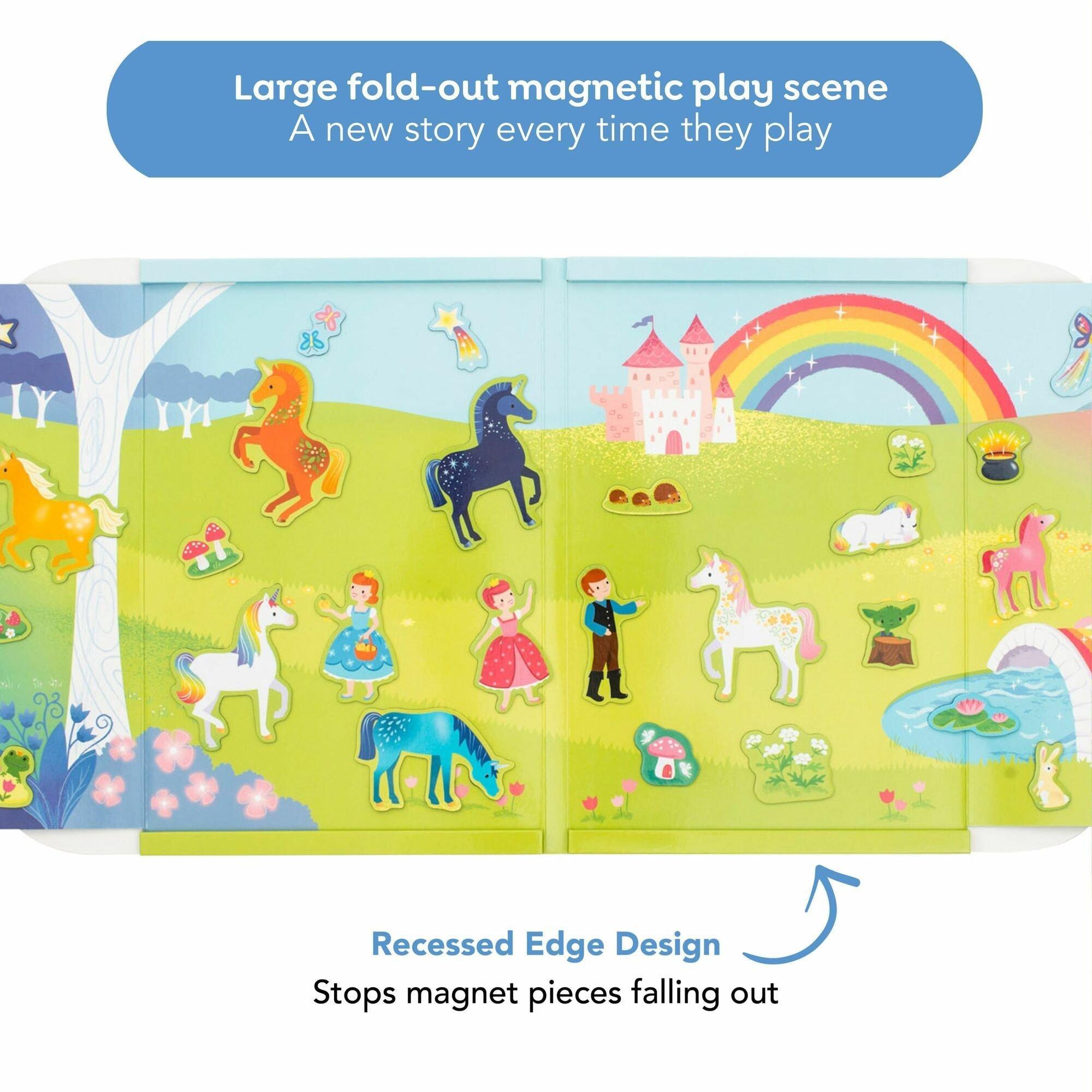 Magna Carry Magnetic Play Scene: Unicorn Kingdom image number 2