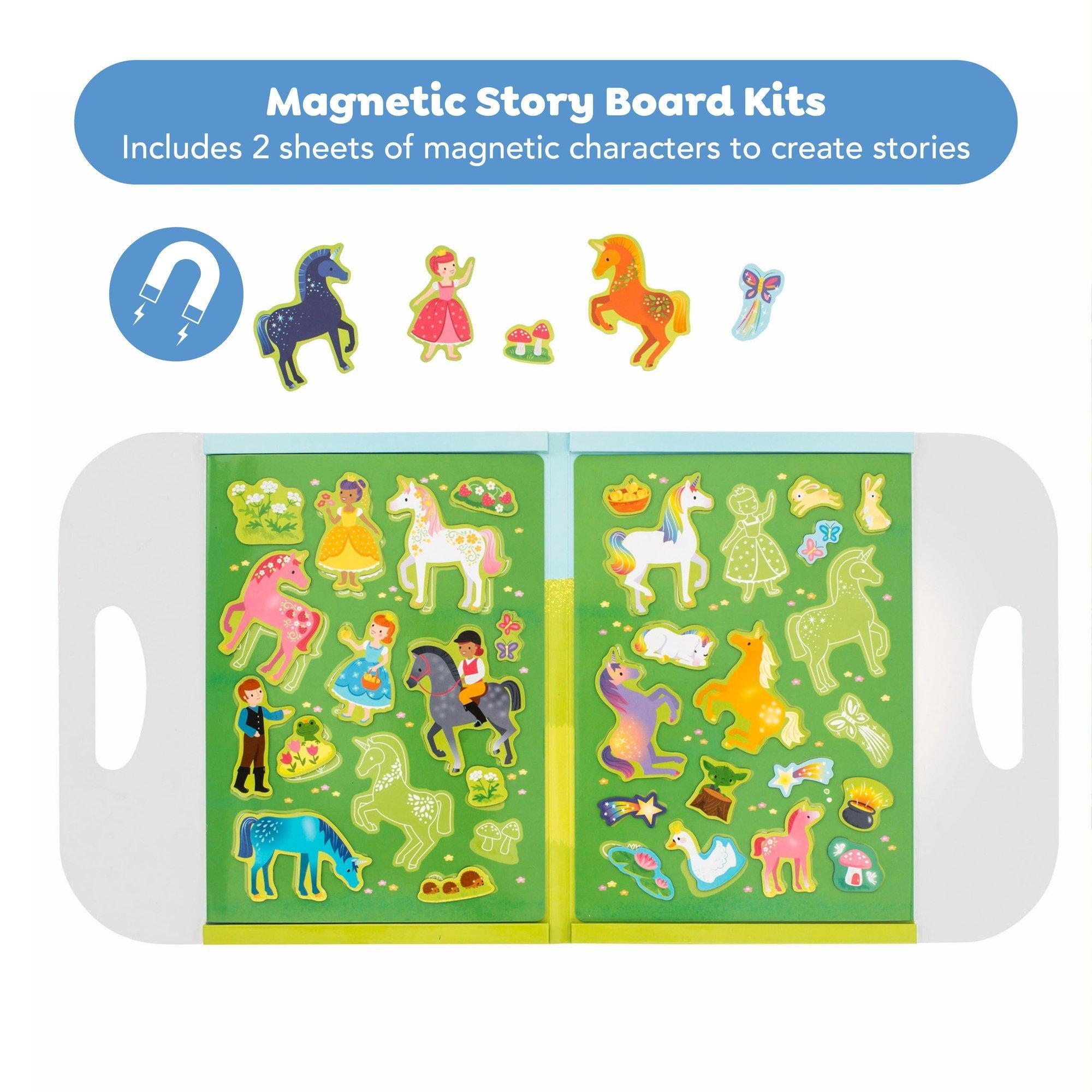 Magna Carry Magnetic Play Scene: Unicorn Kingdom image number 1