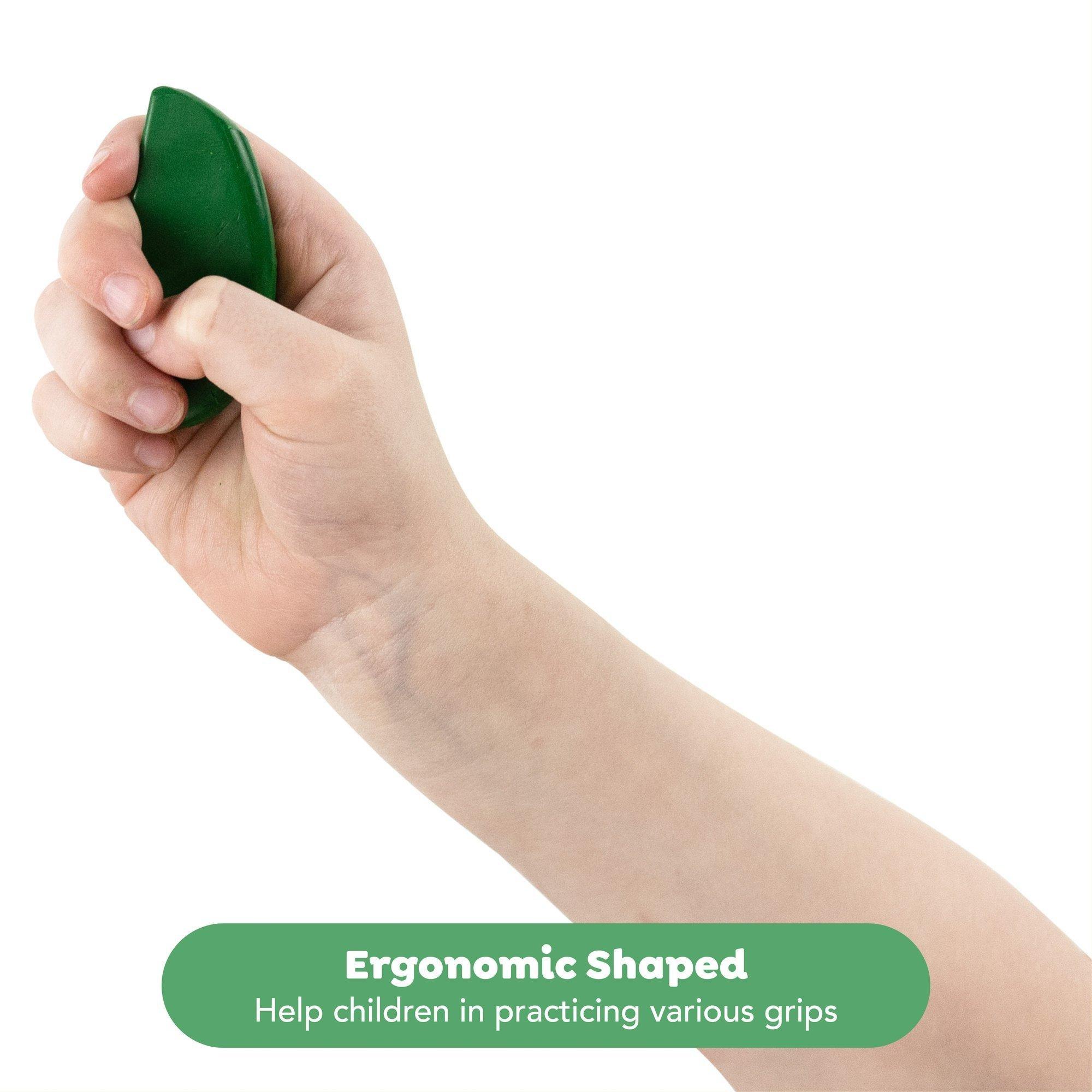 Eco Crayons (Set of 6 Rainbow Crayons) image number 3