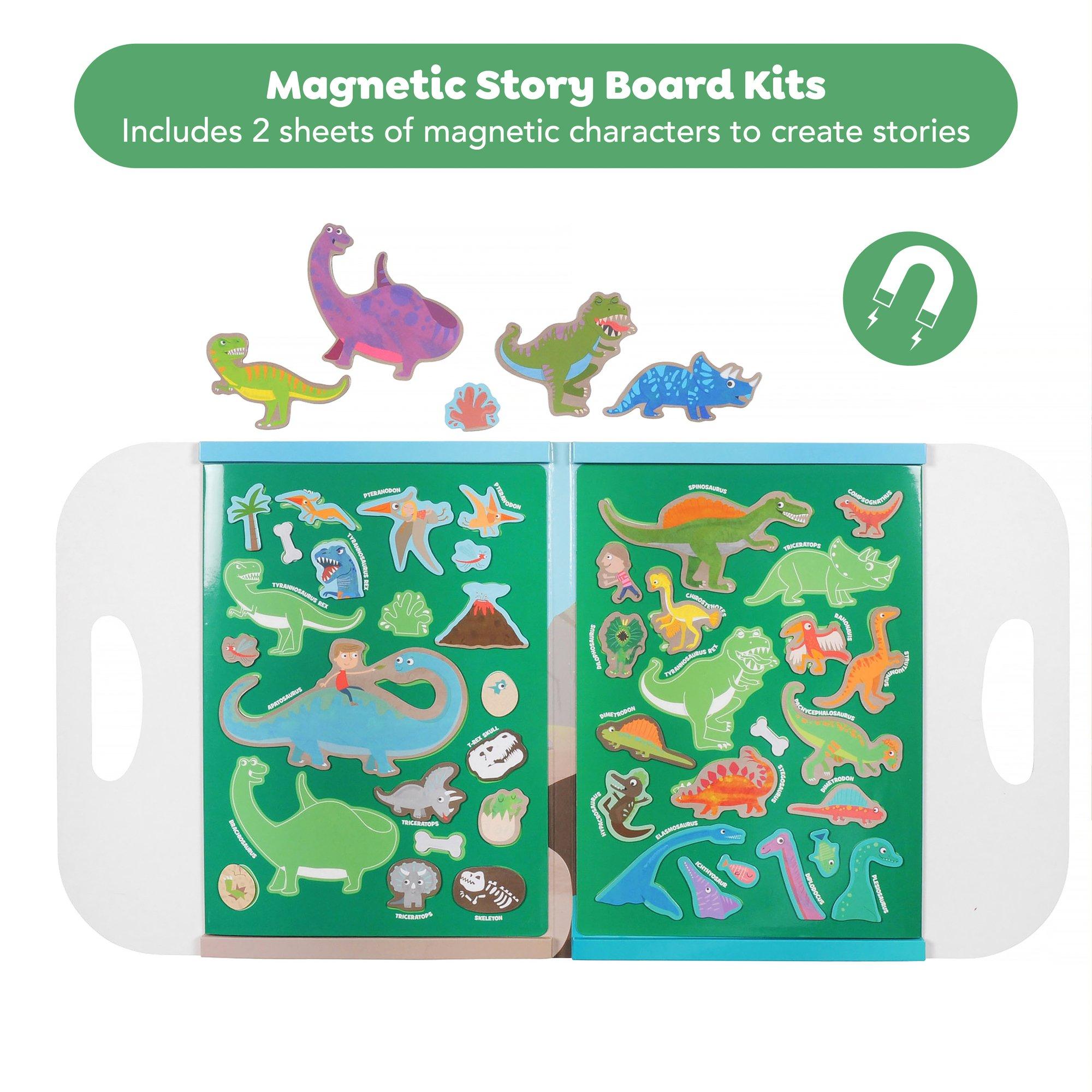 Magna Carry Magnetic Play Scene: Dino World image number 1