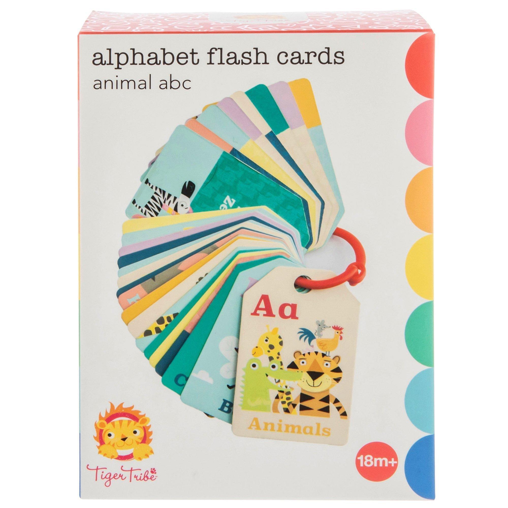 Alphabet Flash Cards: Animal ABC