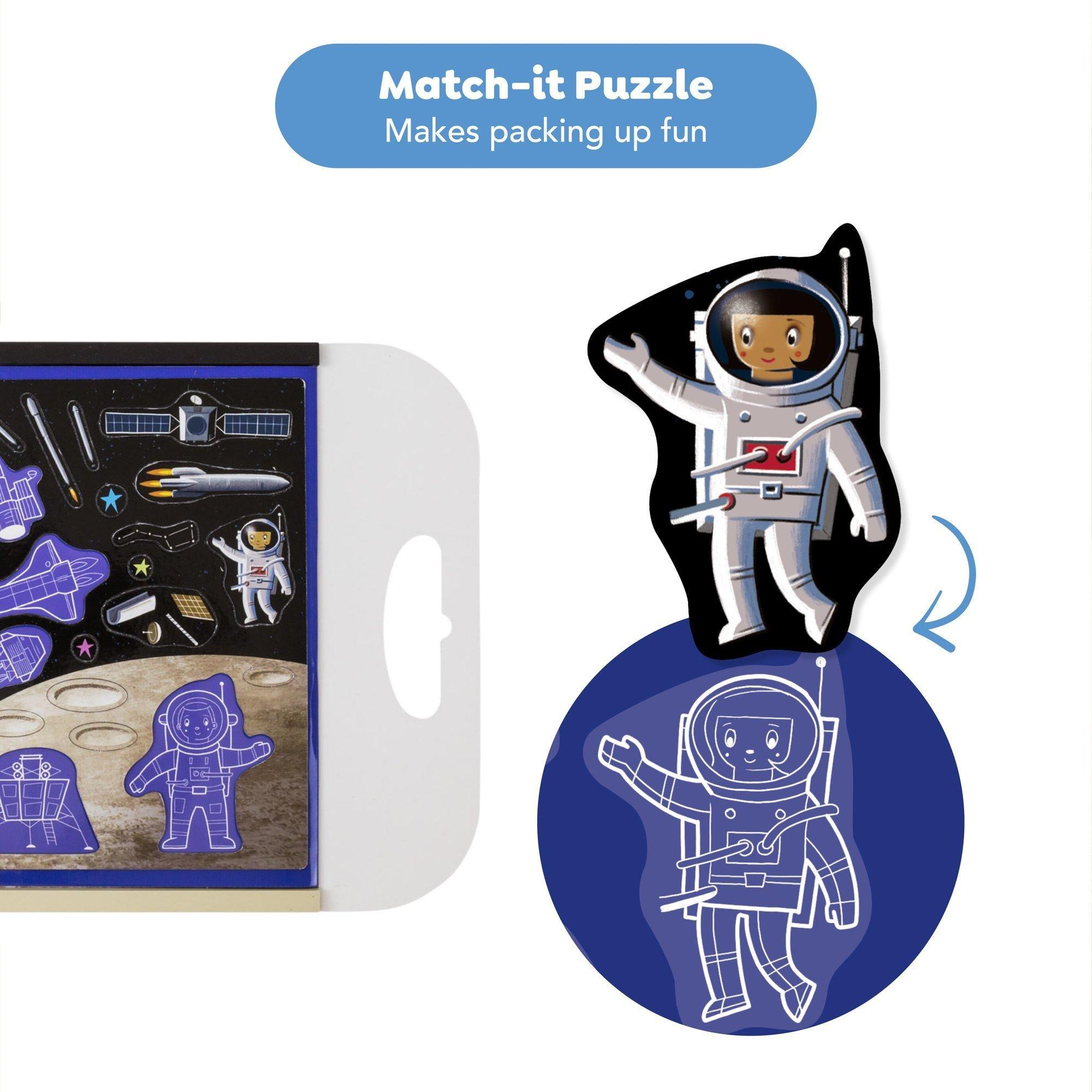 Magna Carry Magnetic Play Scene: Space Explorer image number 3