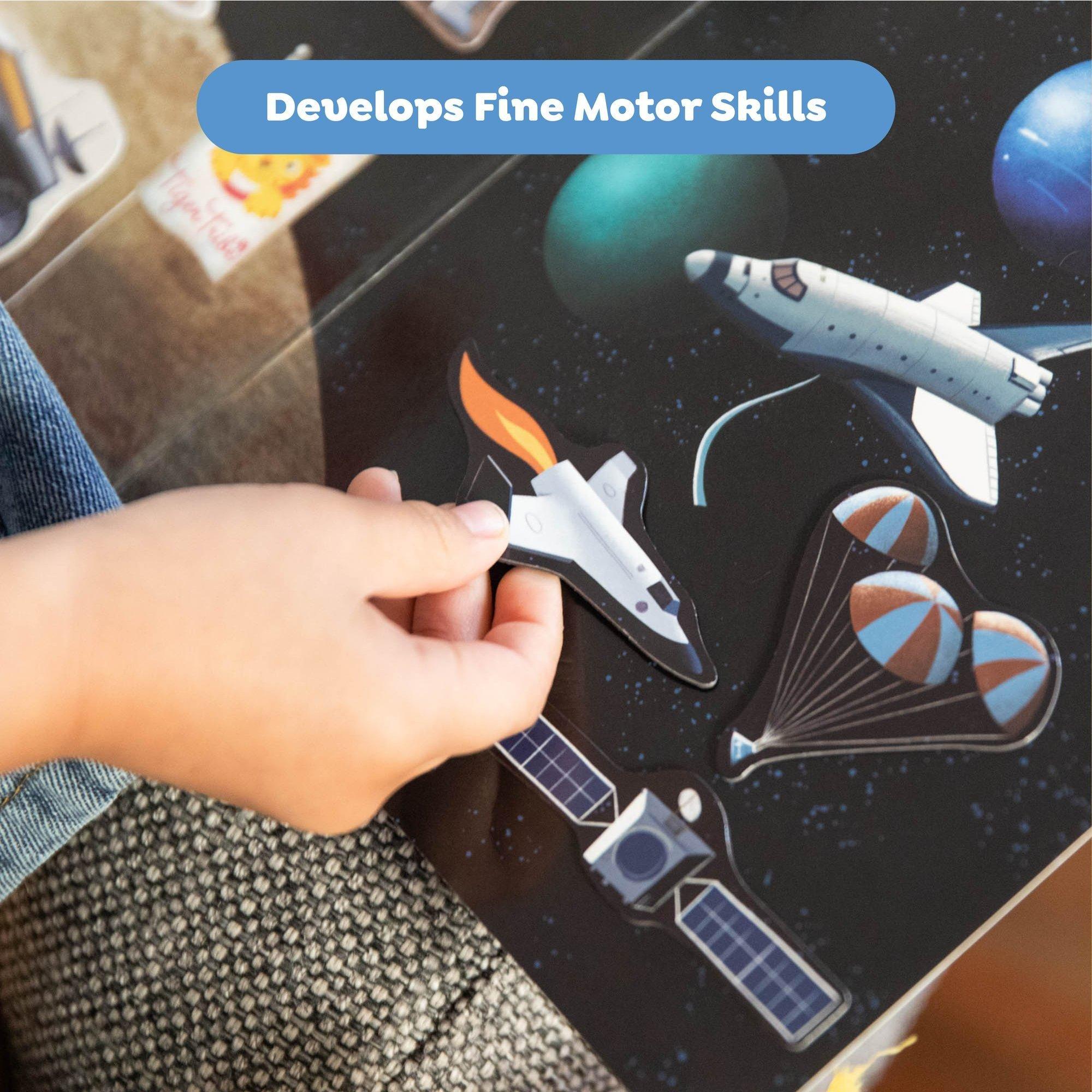 Magna Carry Magnetic Play Scene: Space Explorer image number 4