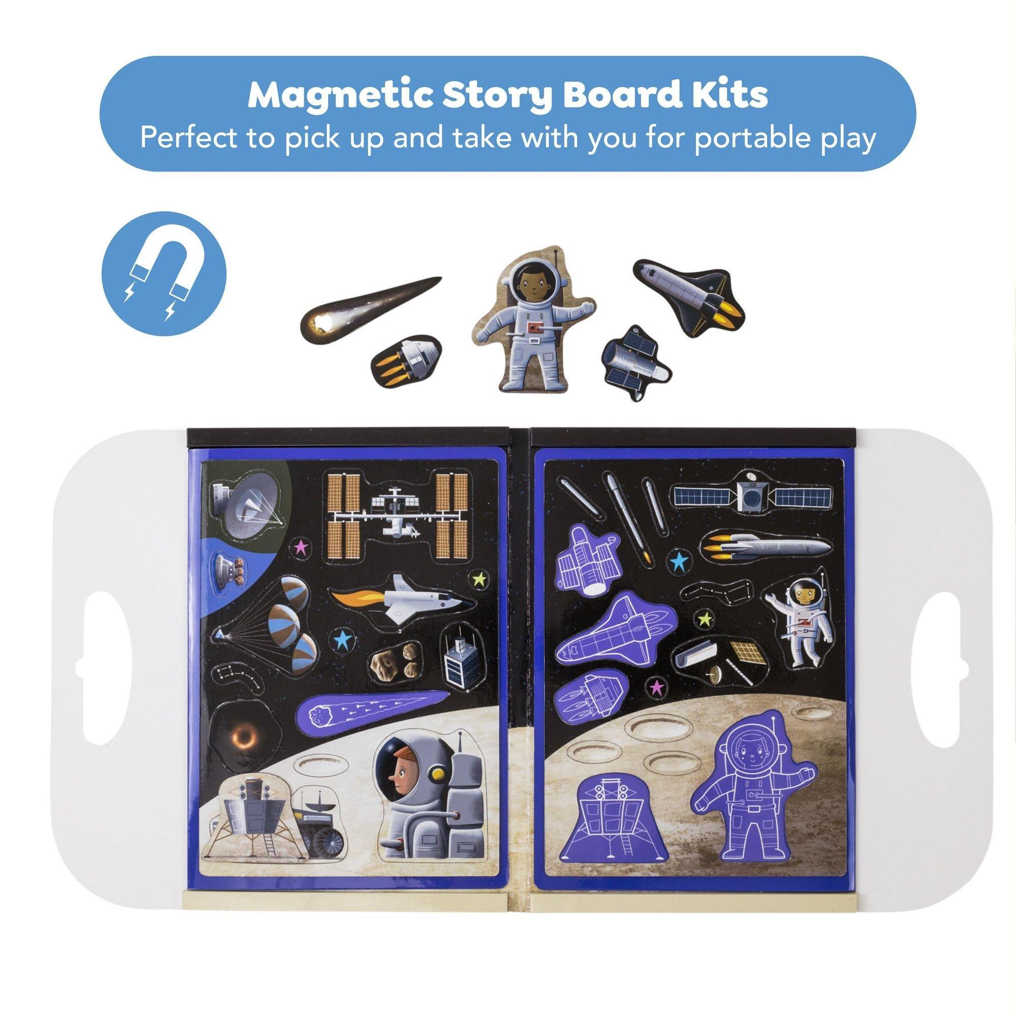 Magna Carry Magnetic Play Scene: Space Explorer image number 1