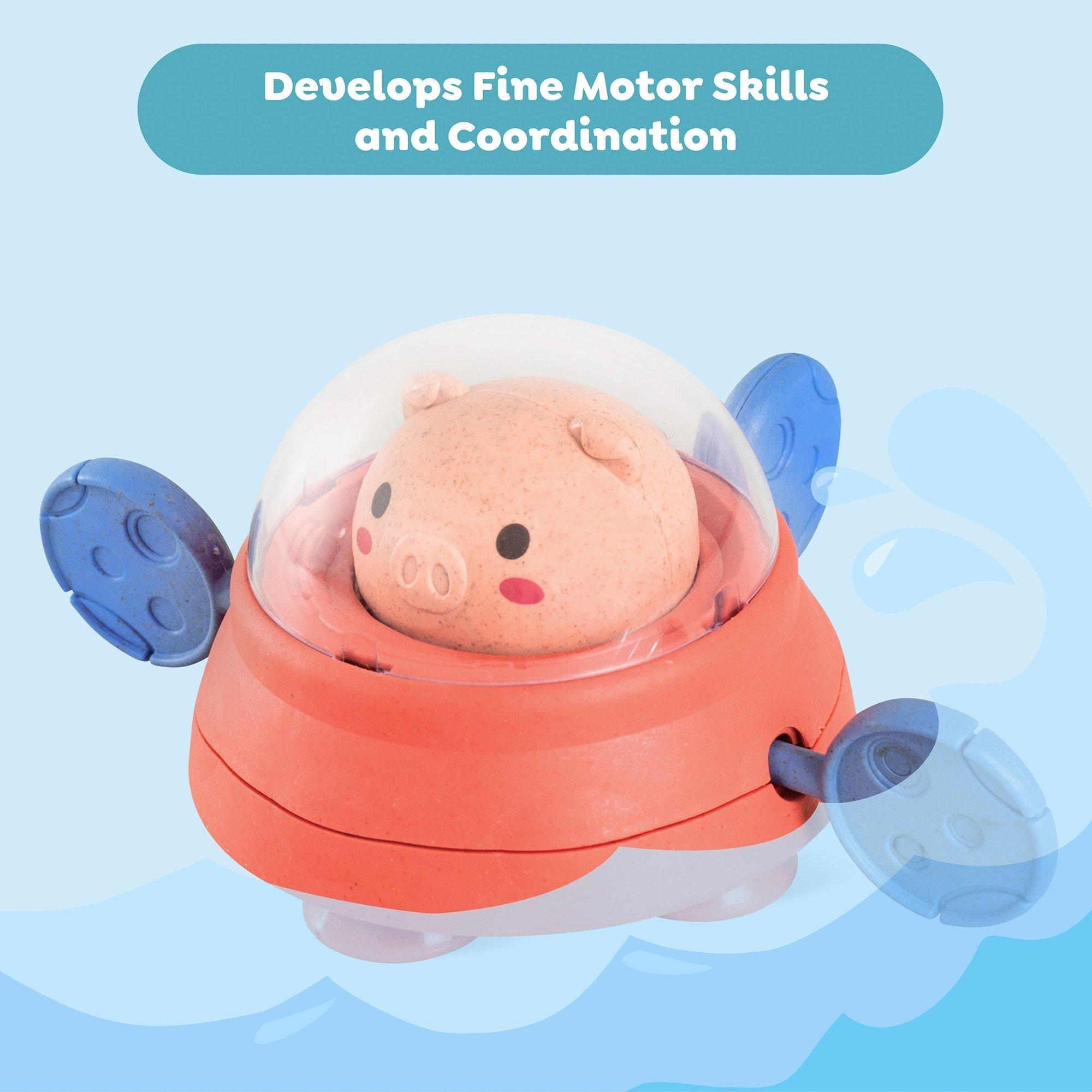 Bath Paddle Ship: Space Piggy image number 3