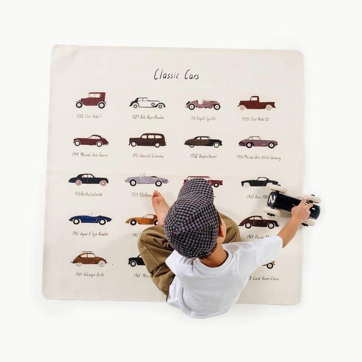 Mini High Chair Mat - Classic Cars image number 1