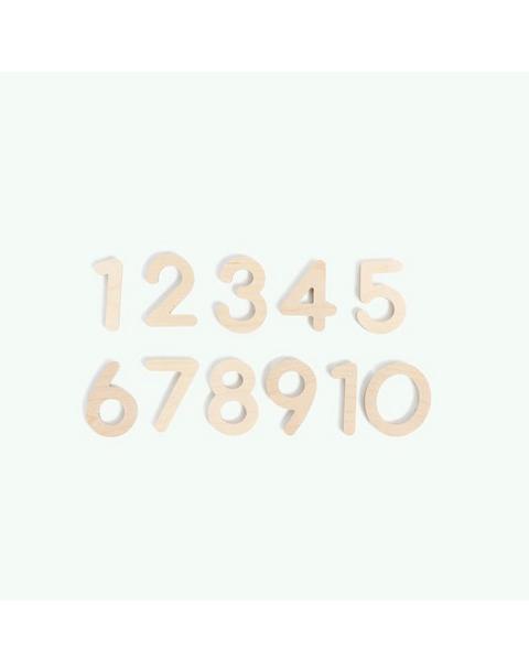 Wooden Numbers