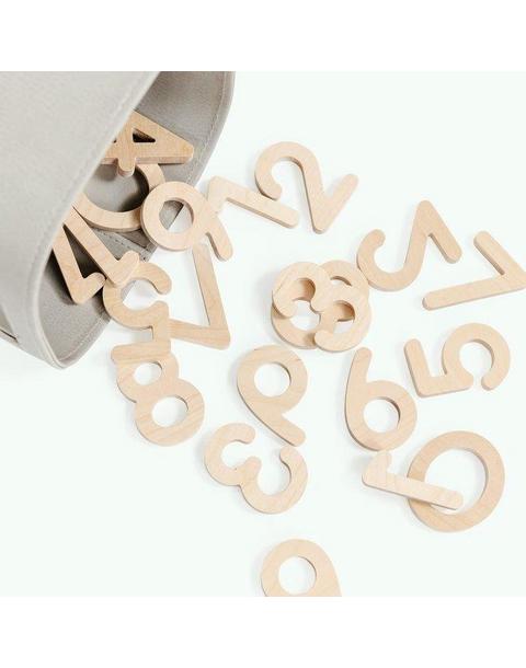 Wooden Numbers