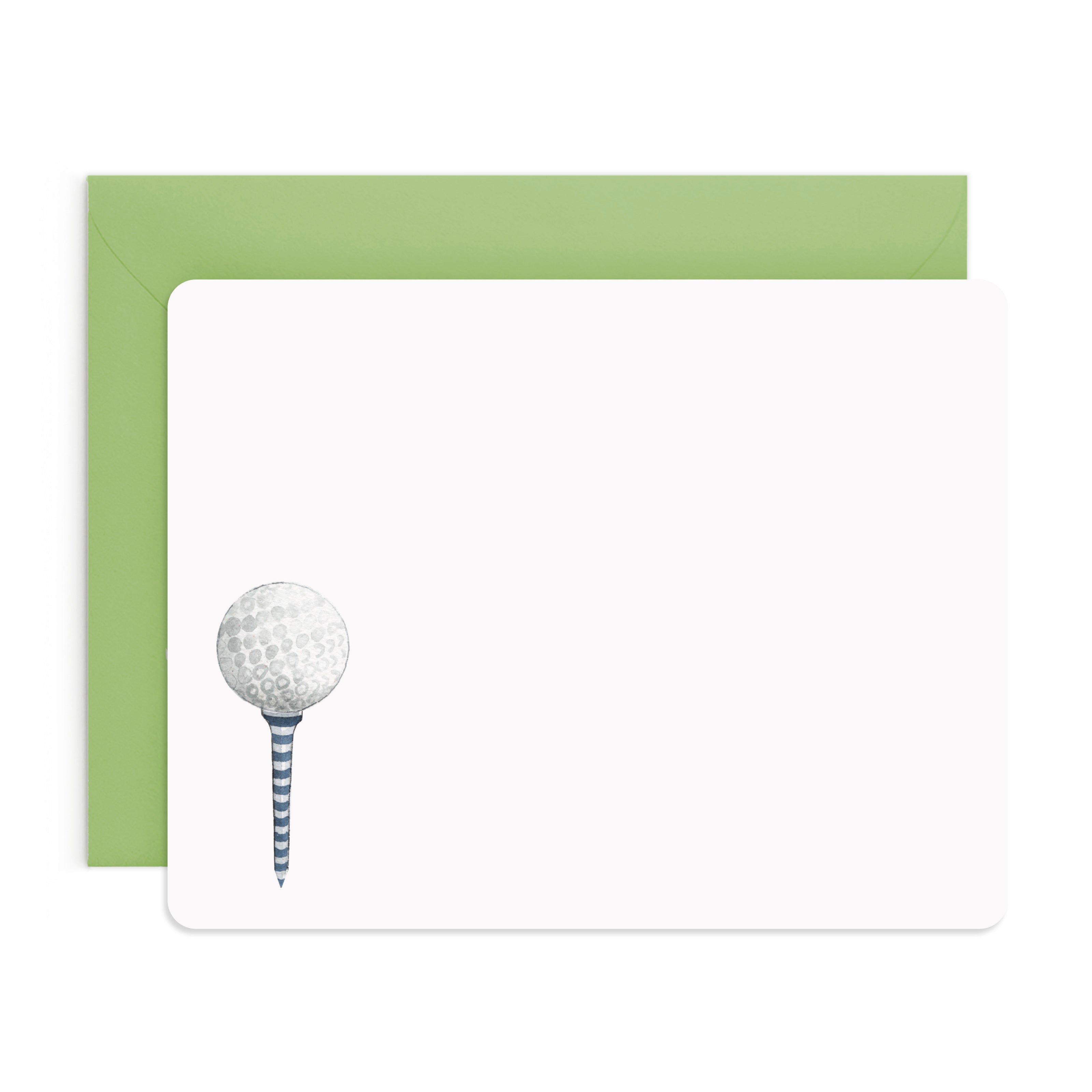 Golf Tee Flat Notes