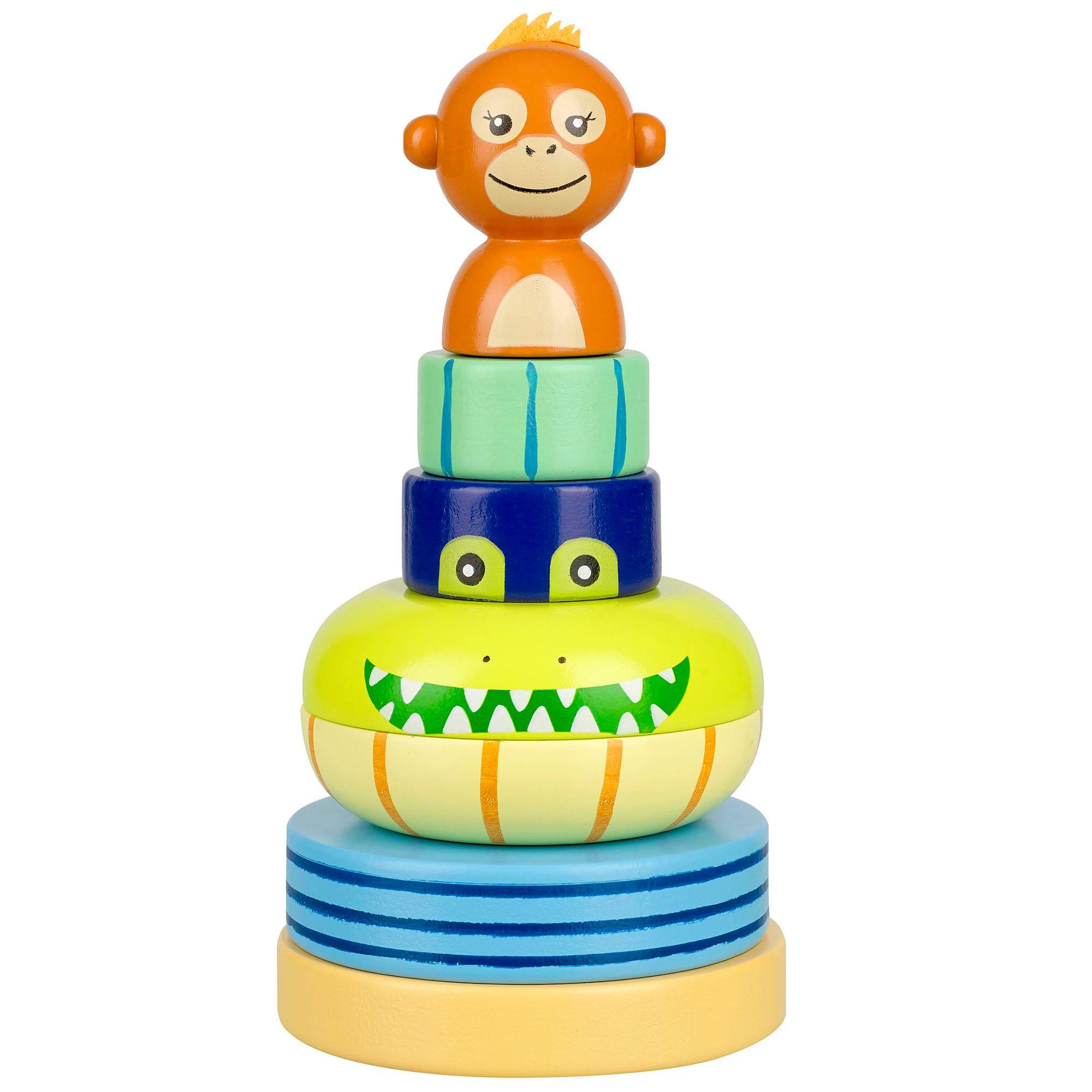 Stacking Ring: Jungle Animals
