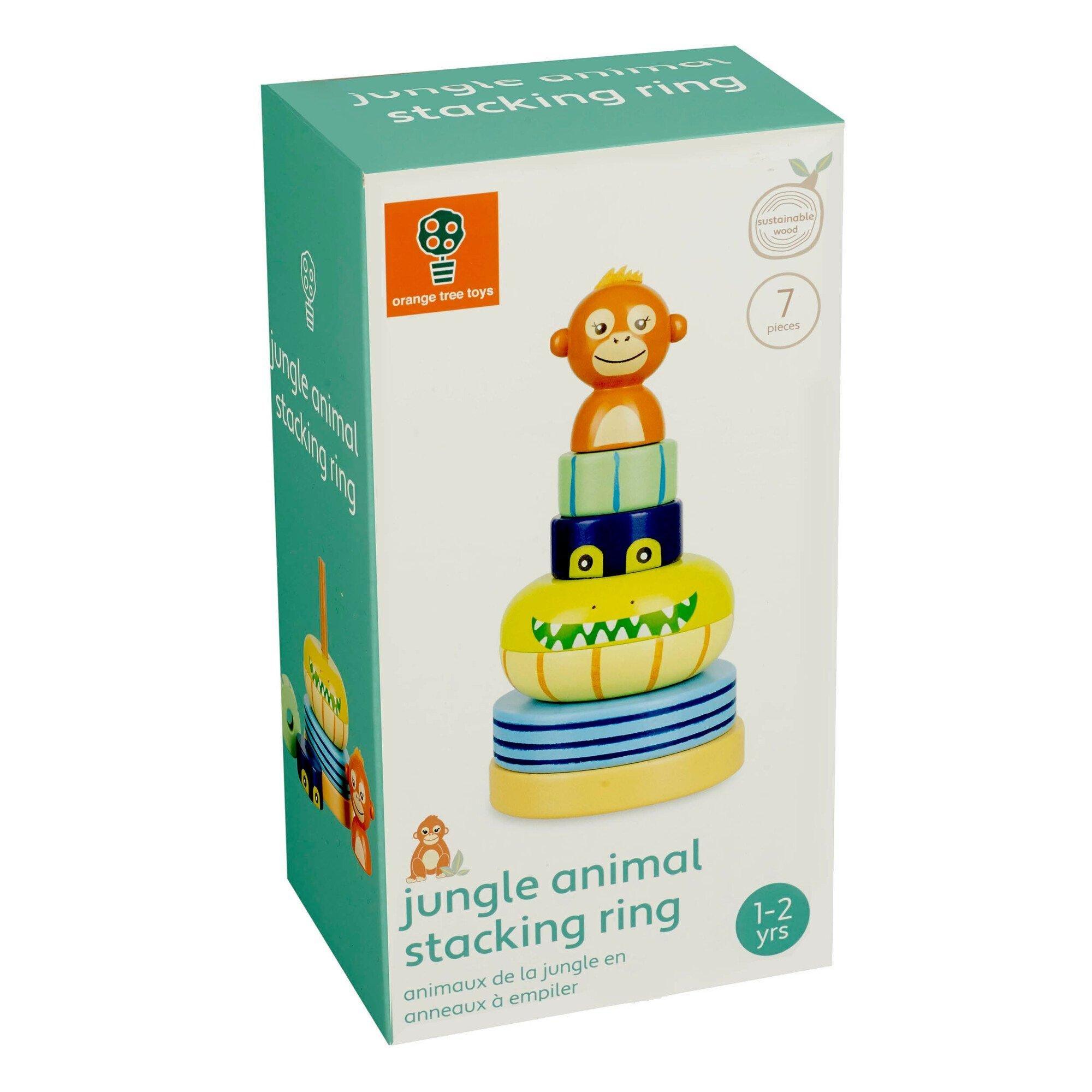 Stacking Ring: Jungle Animals image number 2