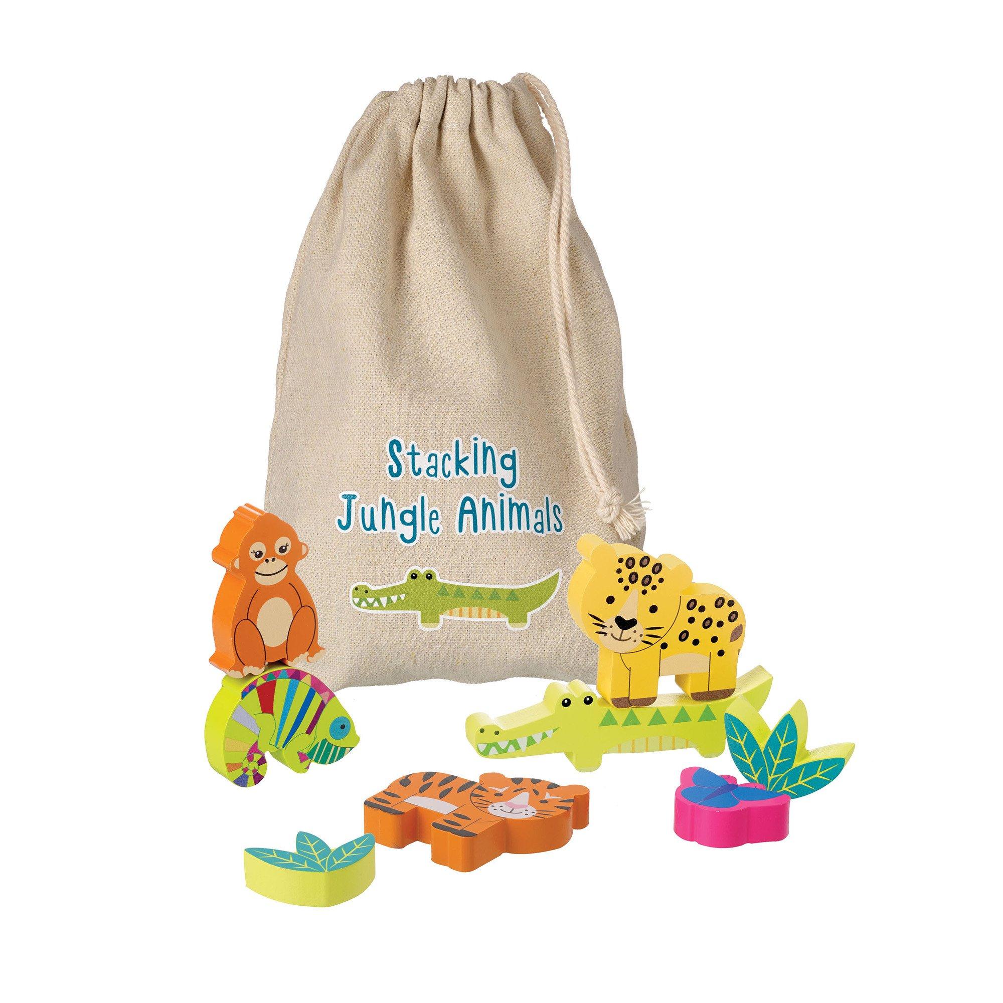 Stacking Jungle Animals Set image number 2