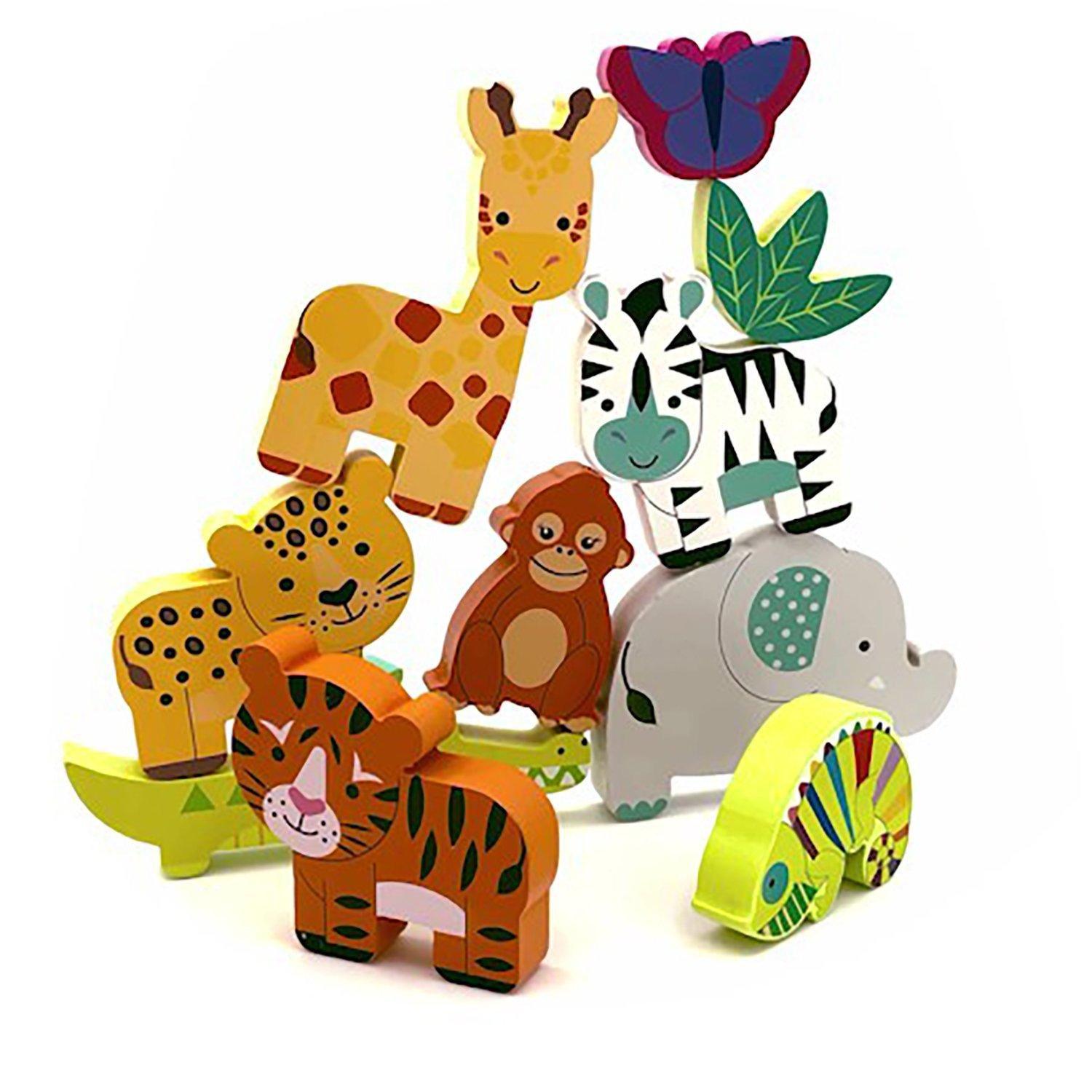 Stacking Jungle Animals Set image number 3