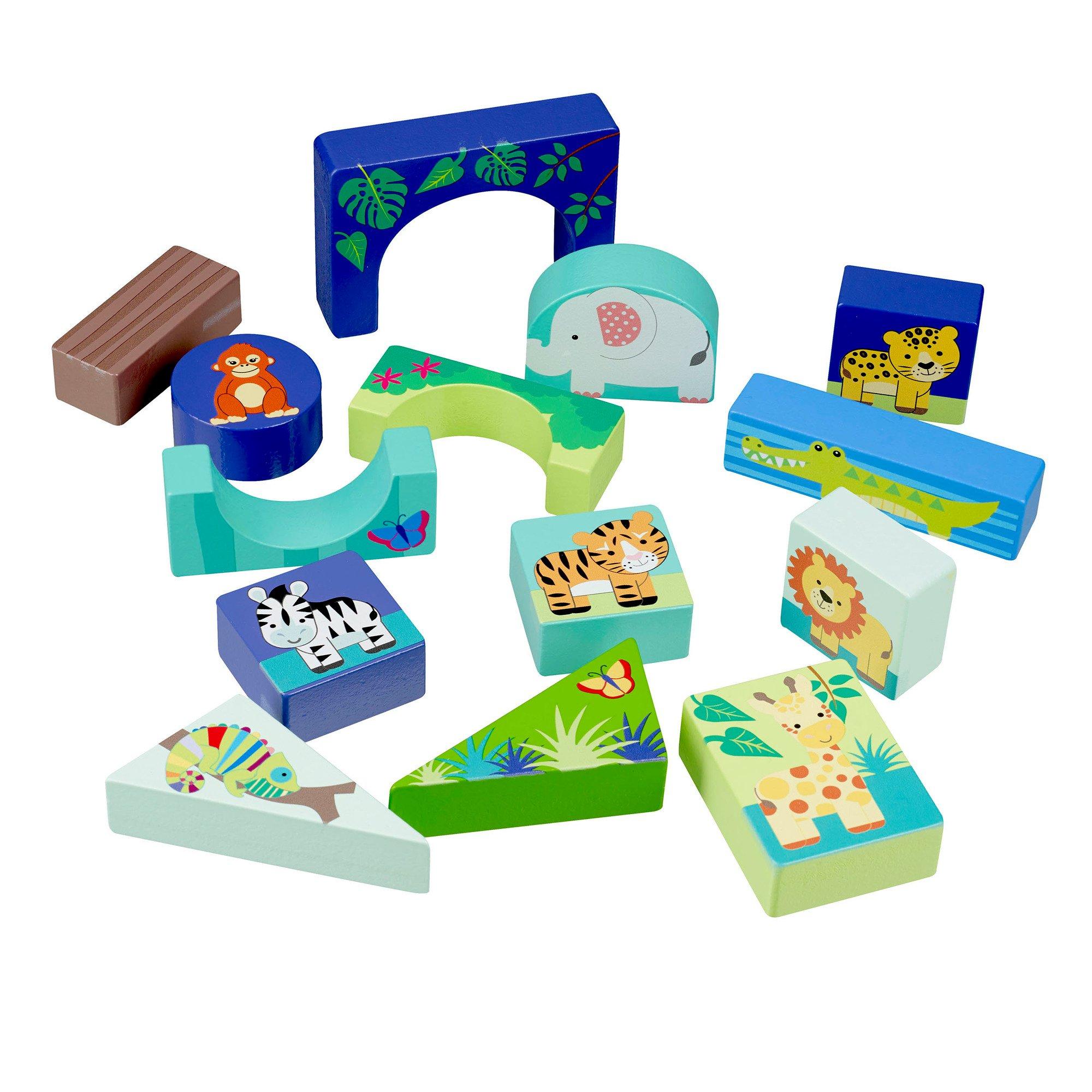 Jungle Animals: Wooden Block Puzzle image number 2