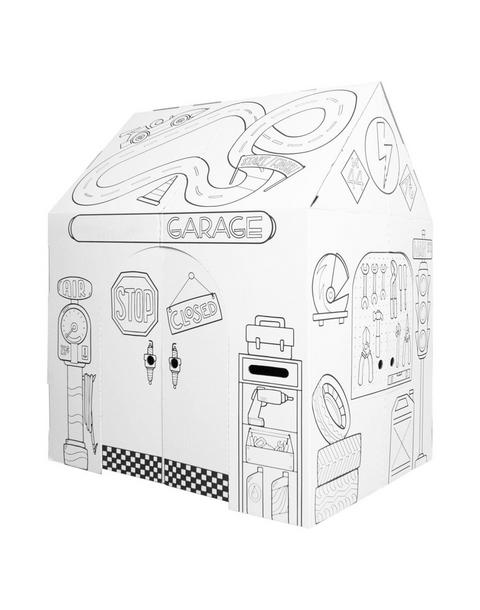 Coloring House - Pit Stop Garage
