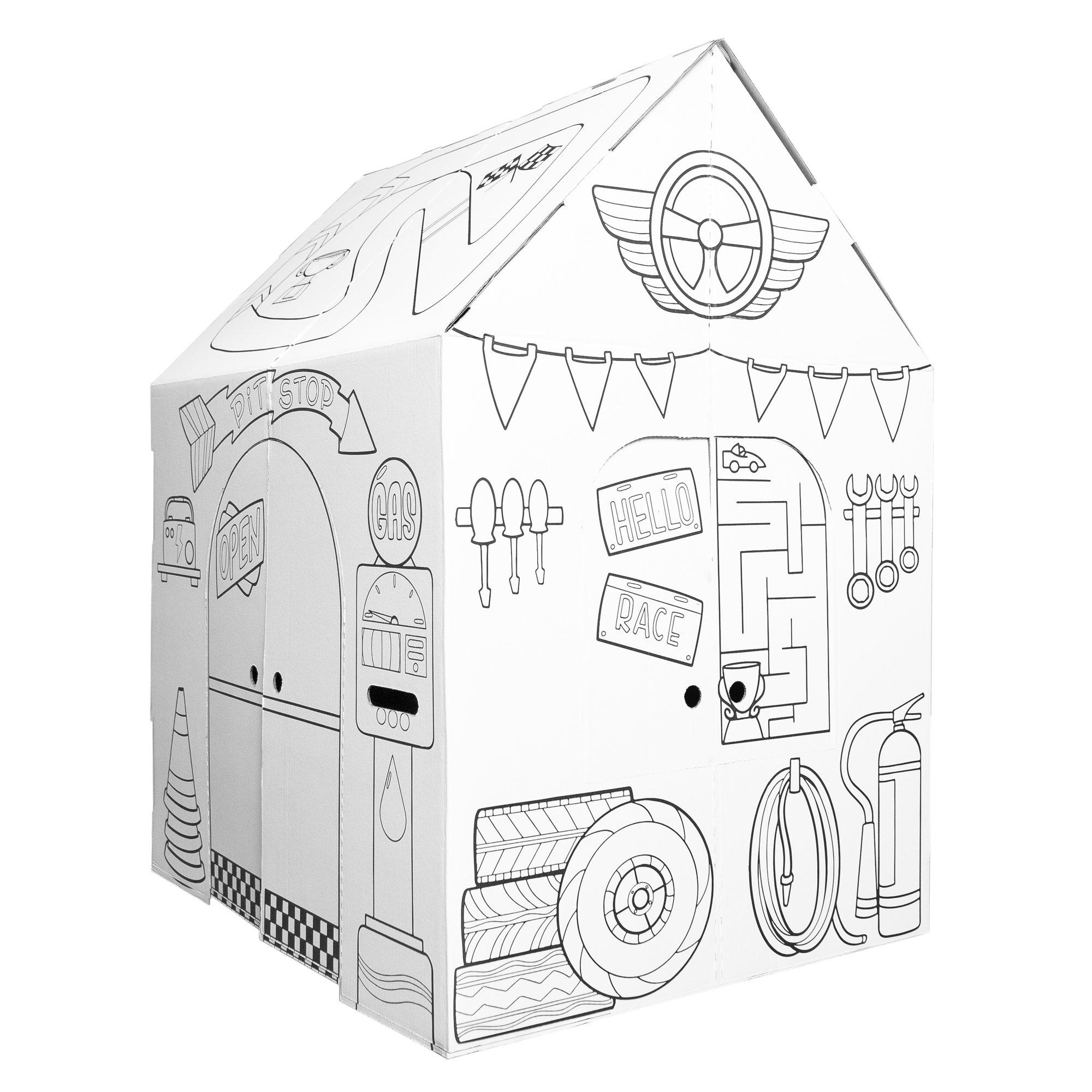 Coloring House - Pit Stop Garage image number 3