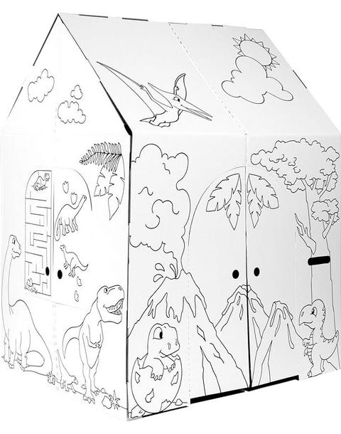 Coloring House - Dinosaur