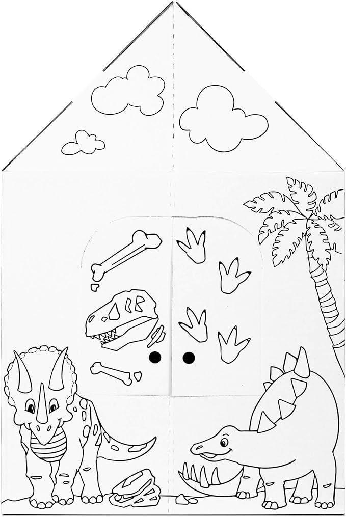 Coloring House - Dinosaur image number 2