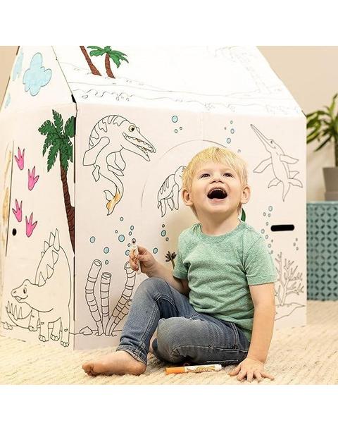Coloring House - Dinosaur