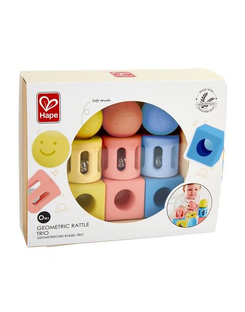 Rattle Set: Geometric Tio - 9pc Set