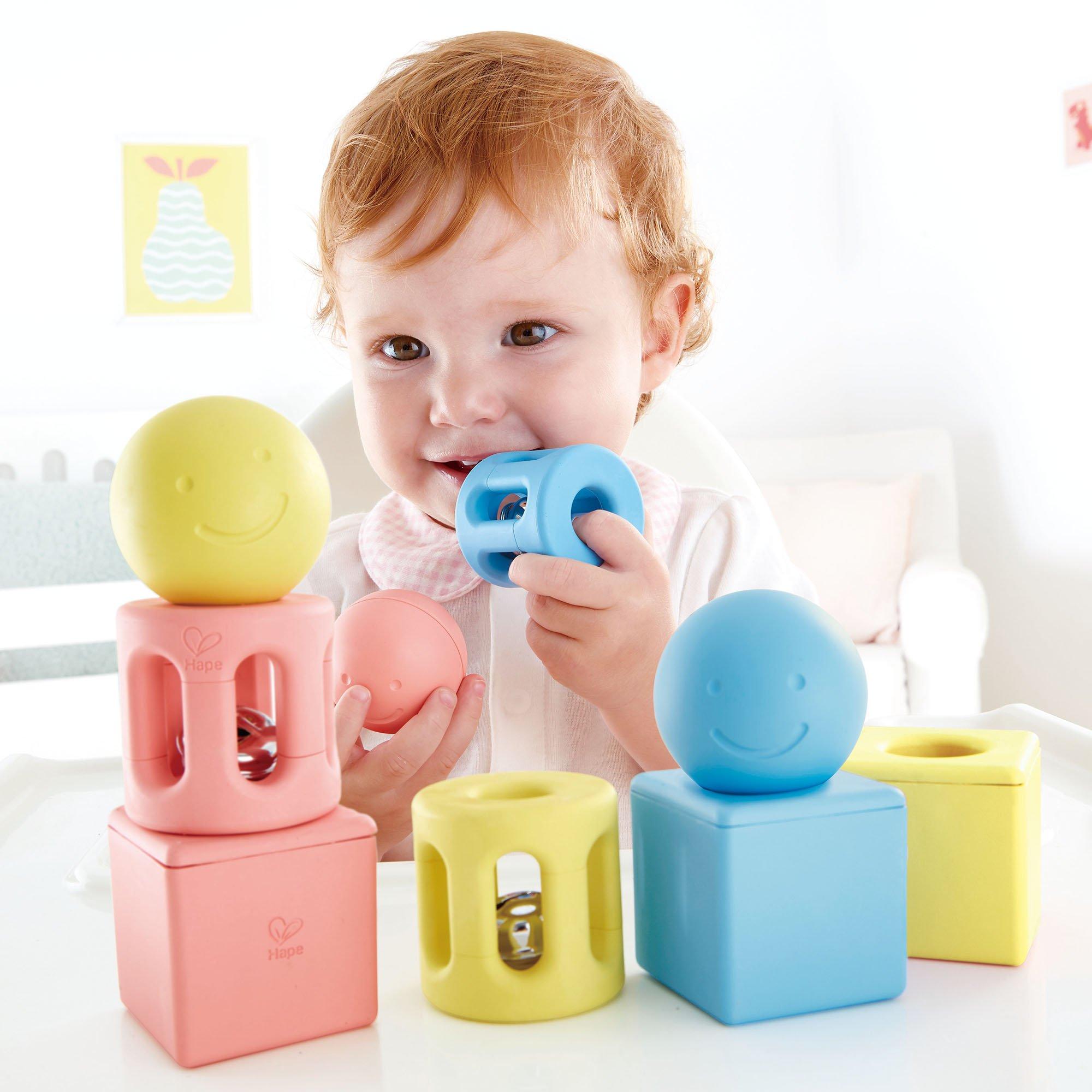 Rattle Set: Geometric Tio - 9pc Set image number 2