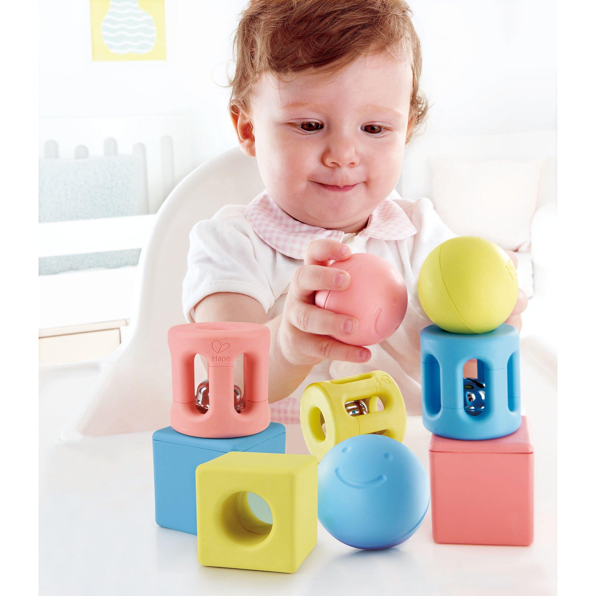 Rattle Set: Geometric Tio - 9pc Set image number 3