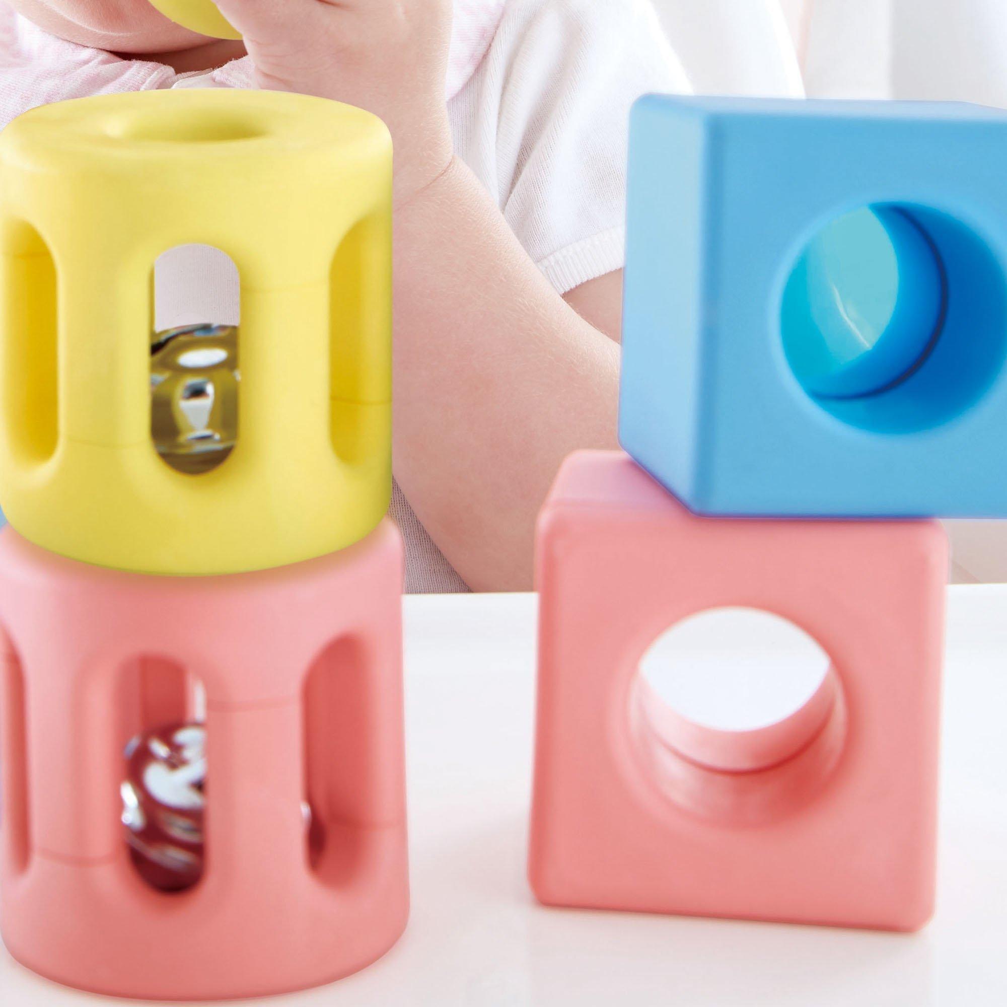 Rattle Set: Geometric Tio - 9pc Set image number 1
