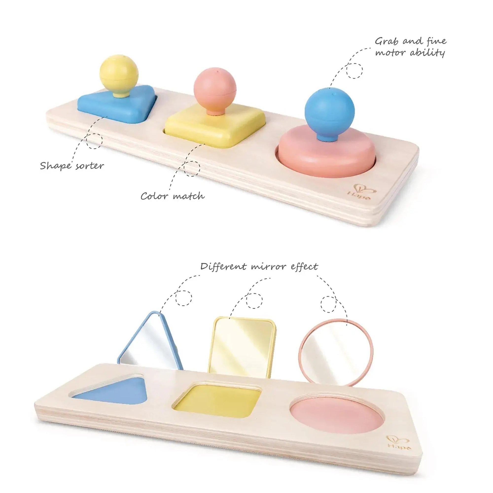 Montessori Mirror Shape Puzzle image number 2