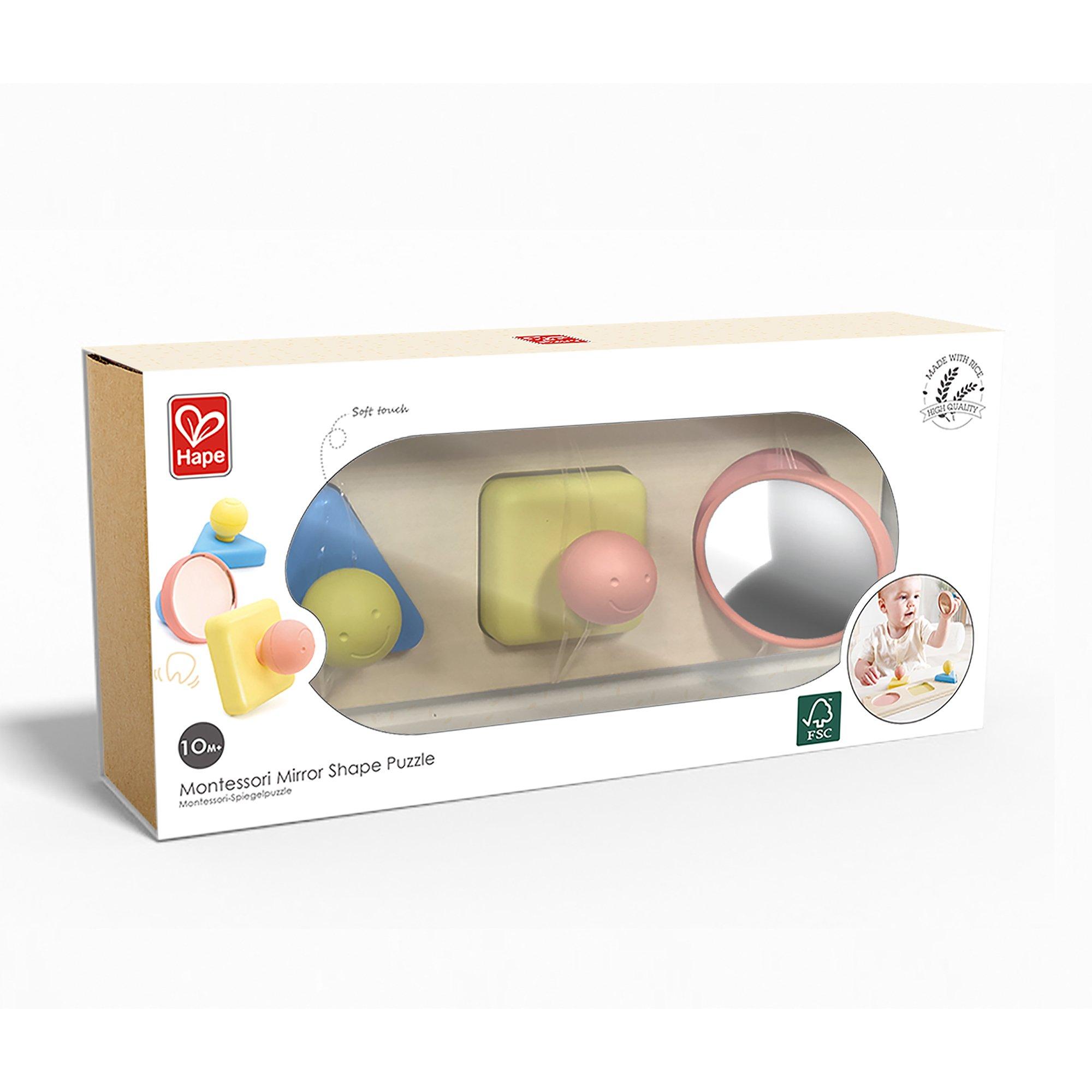Montessori Mirror Shape Puzzle image number 1