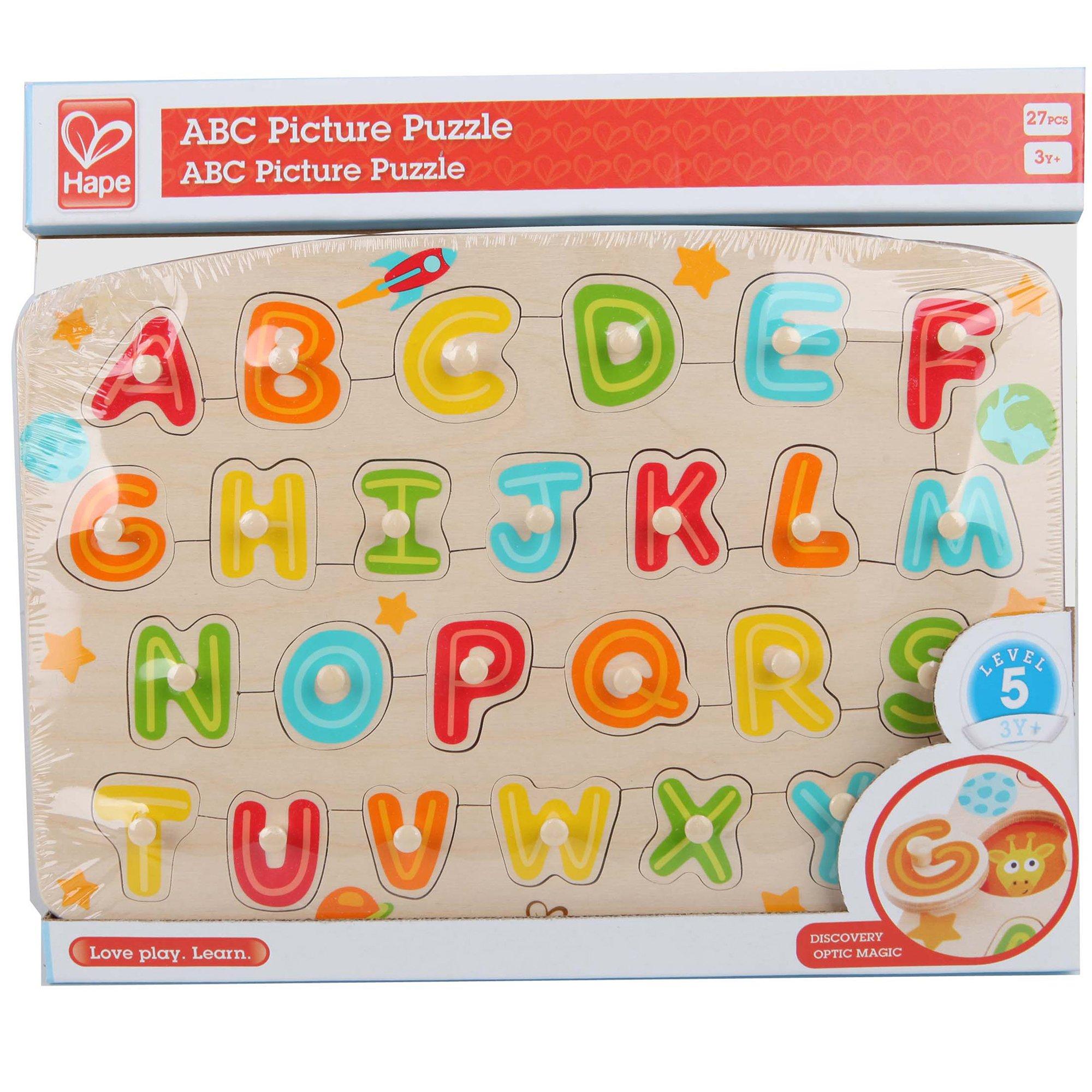 Peg Puzzle: ABC Picture image number 1