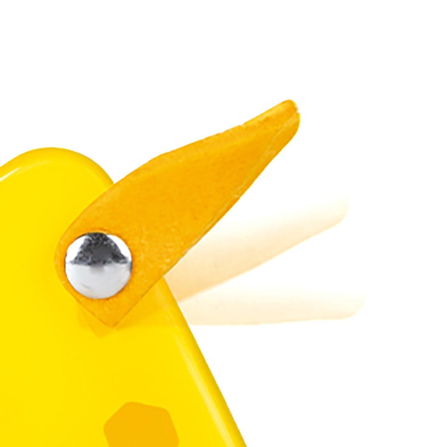 Giraffe Pull Along Toy: Yellow image number 3