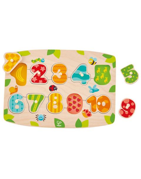 Peg Puzzle: Fruity Numbers