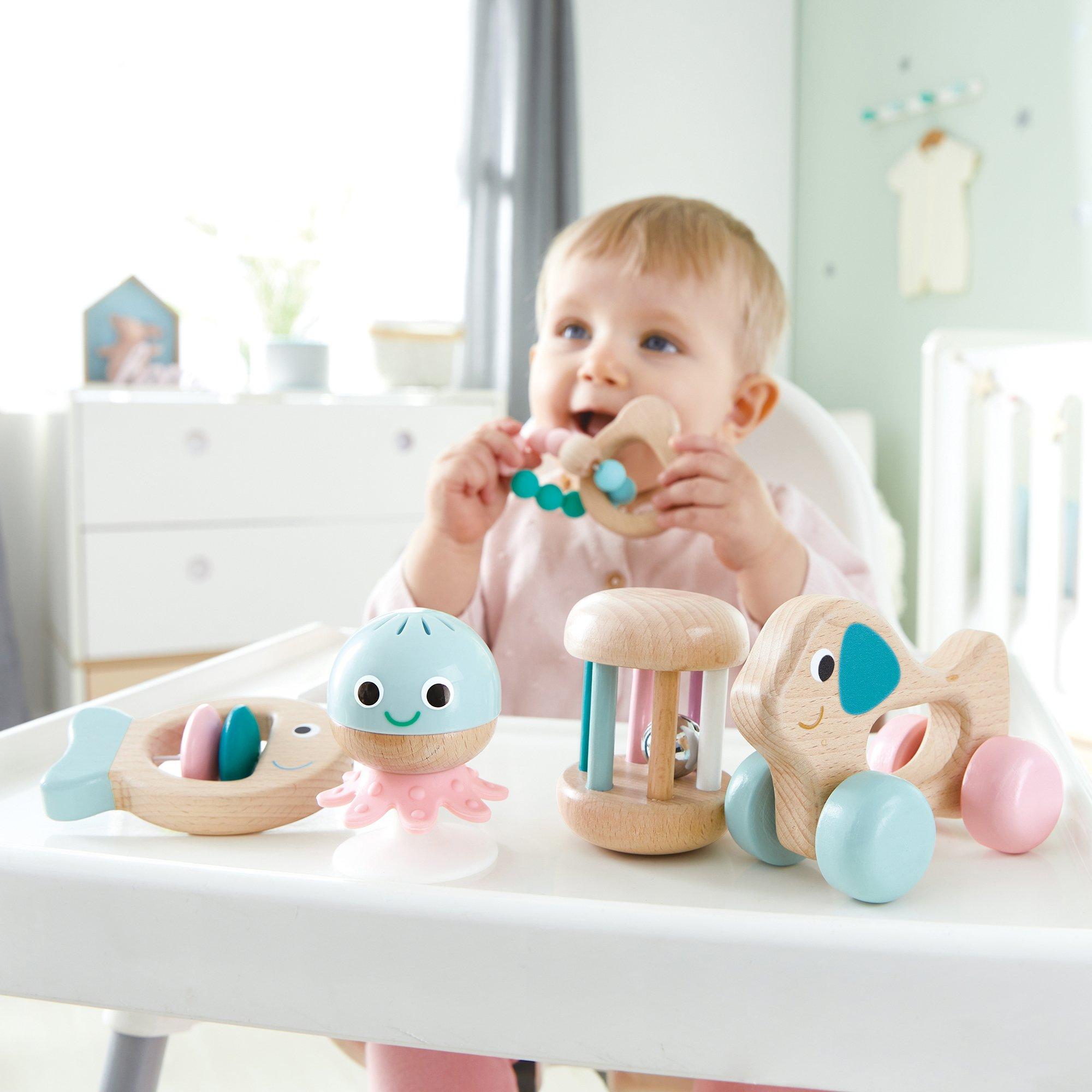 Wooden Multi-Stage Sensory Toys - 5pc image number 2