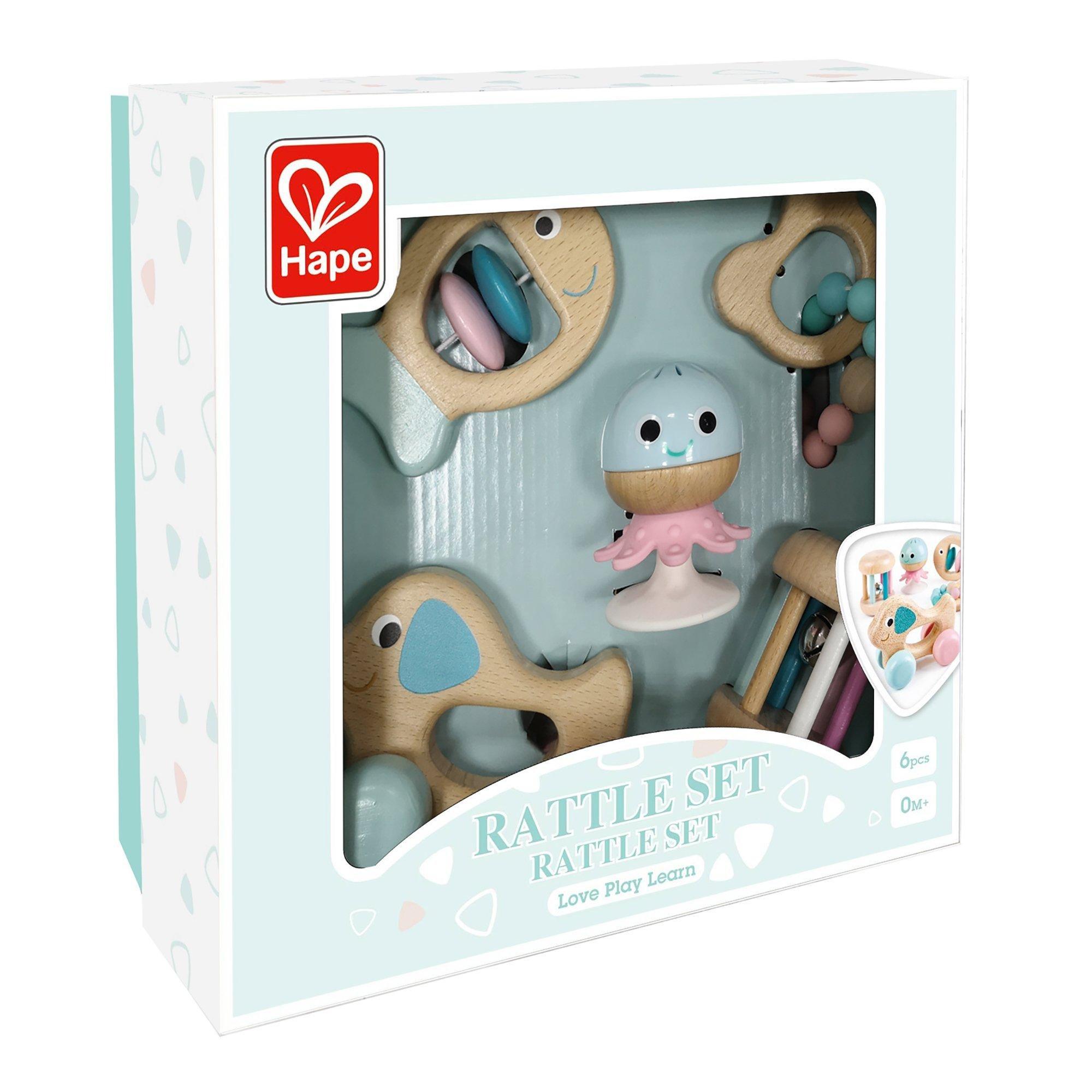 Wooden Multi-Stage Sensory Toys - 5pc image number 1