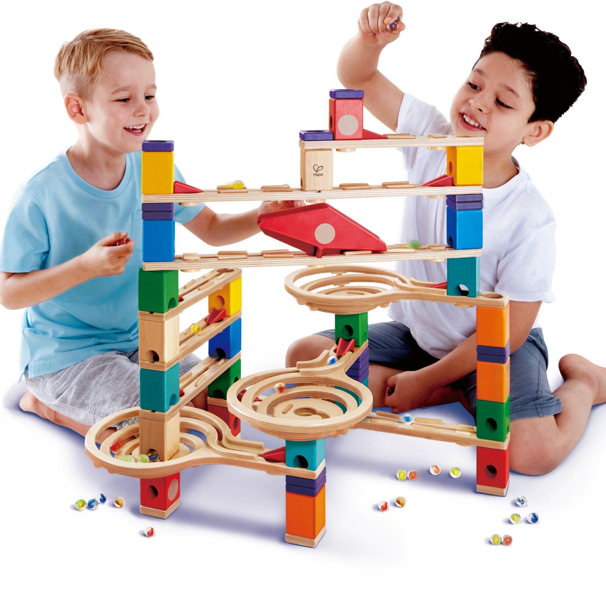 Quadrilla Wooden Marble Run Construction: Vertigo - 134 pcs image number 4