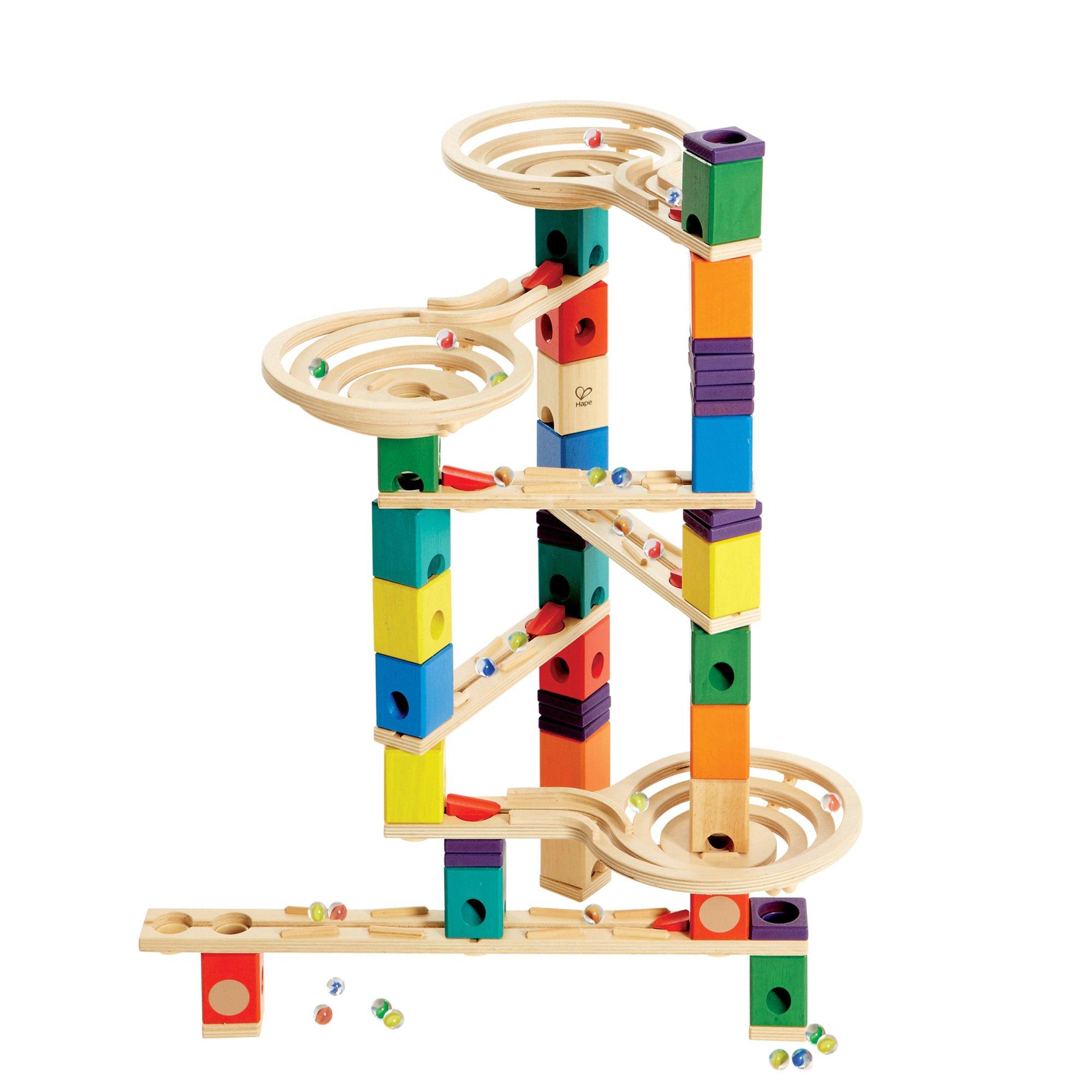 Quadrilla Wooden Marble Run Construction: Vertigo - 134 pcs image number 1