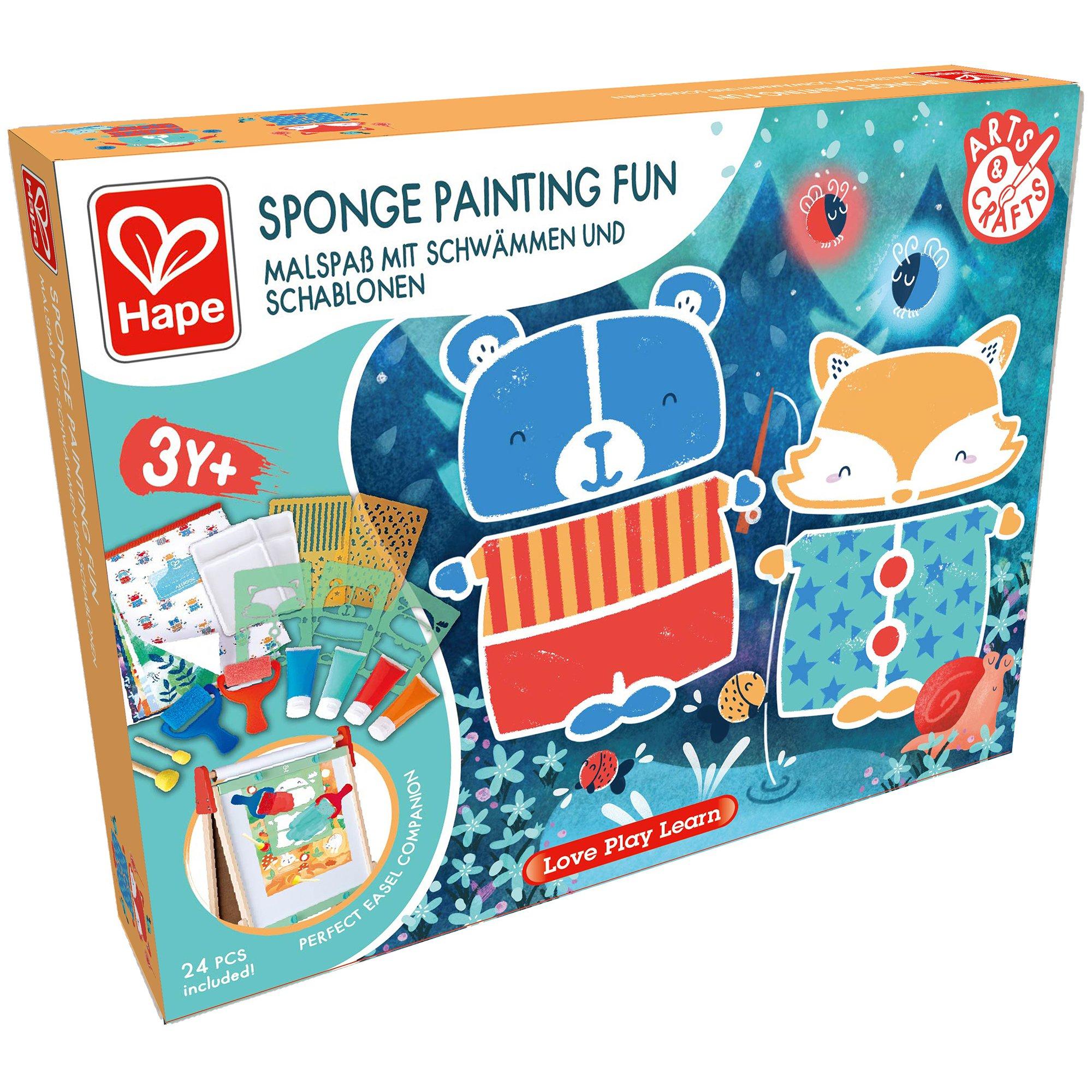 Sponge Painting Fun image number 1