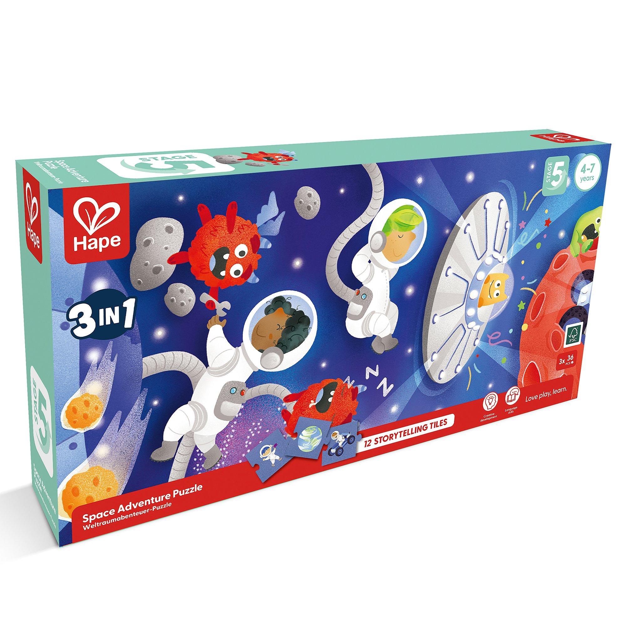 Puzzle: 3-In-1 Space Adventure